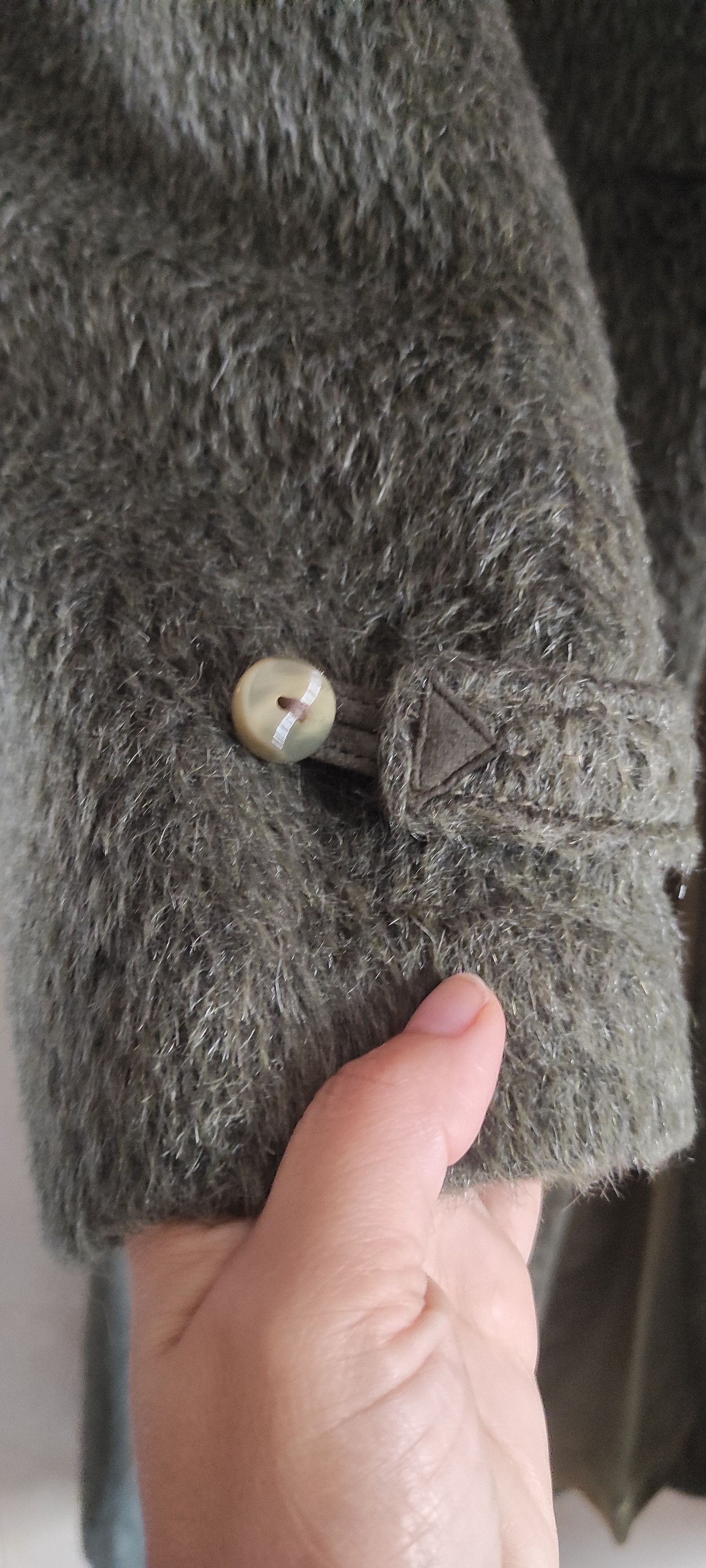Other Calw Vintage Lamma Wool luxury Coat Made Natural Noble Size M / US 6-8 / IT 42-44 - 3 Thumbnail