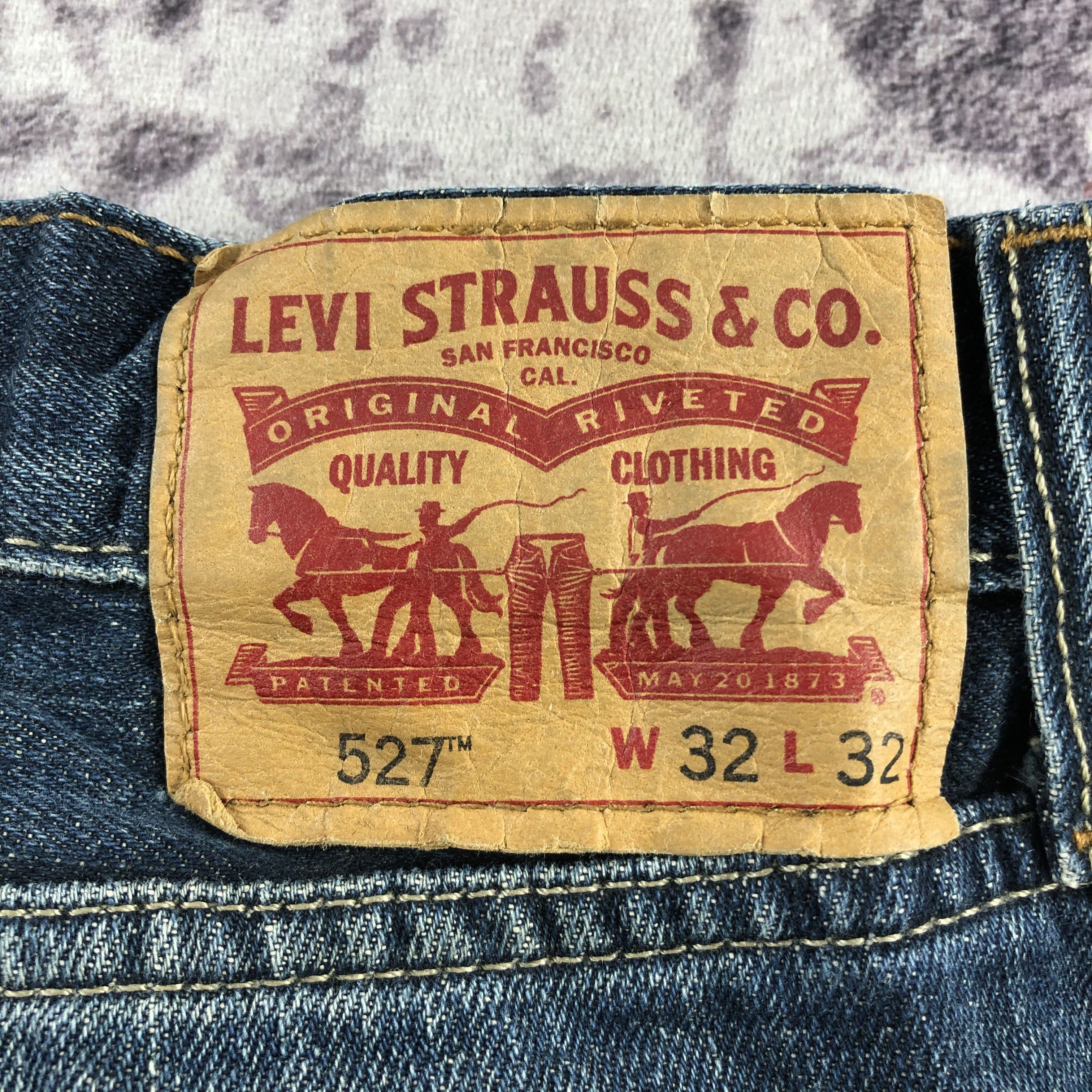Levi's × Vintage Vintage Blue Wash Levis 527 Flare Jeans-JM3102 Size US 33 - 7 Thumbnail