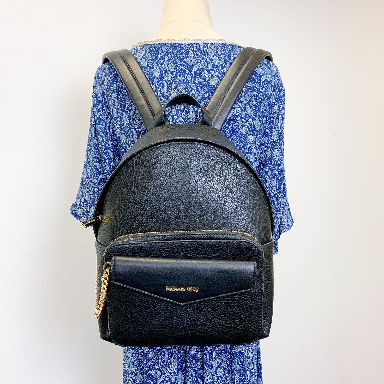 Michale Kors 35S4S5MB8L Maisie Medium Pebbled Leather