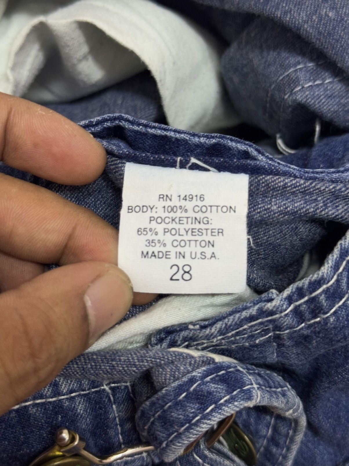 Vintage Vintage Pointer Overall Size US 28 / EU 44 - 8 Thumbnail