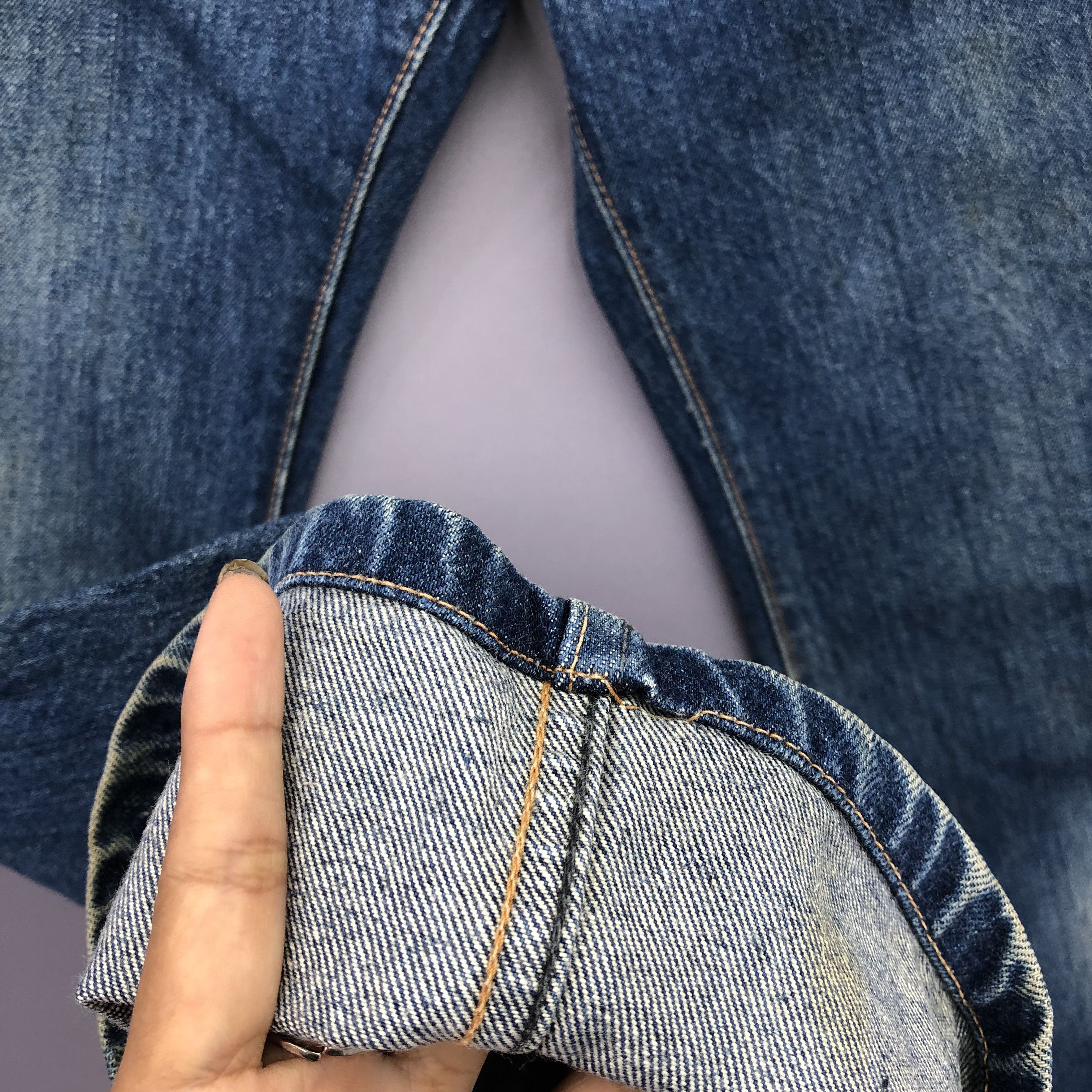 Vintage Vintage Bobson Super Flare Bush Pants Japanese Jeans Denim Size 26" / US 2 / IT 38 - 8 Thumbnail