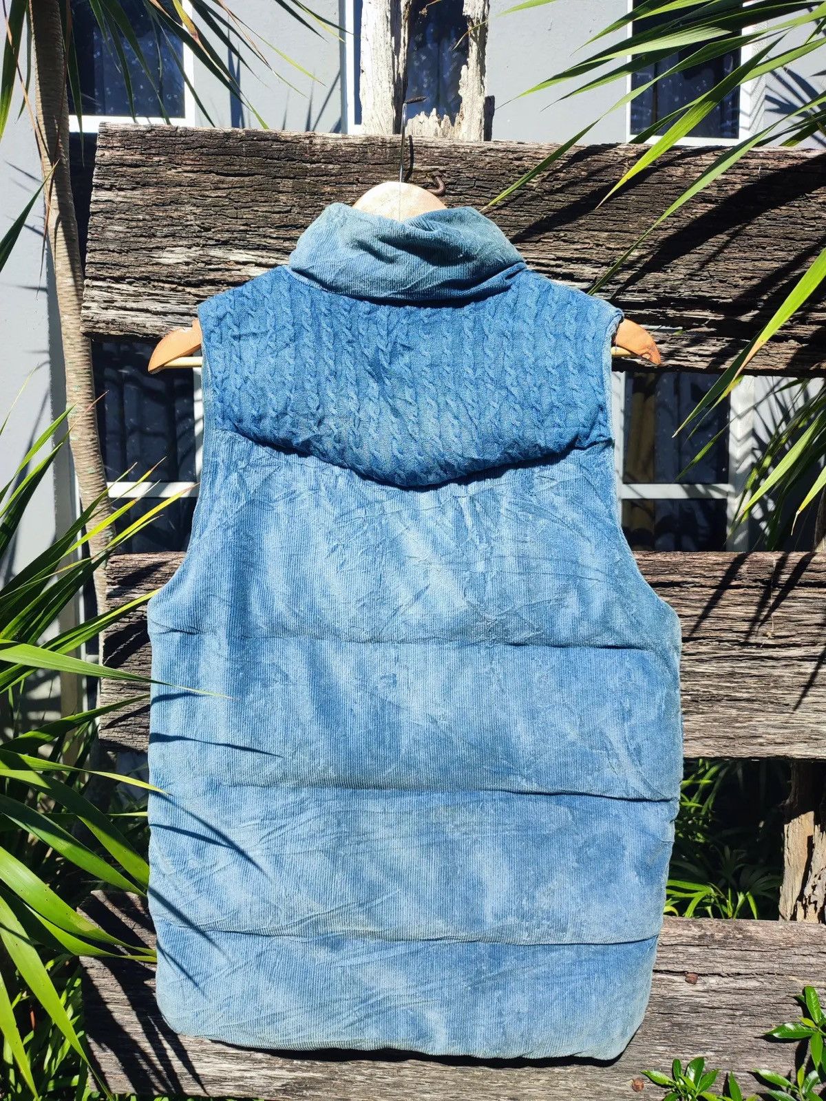 Vintage “in the attic” Patchwork Quilted Puffer Vest