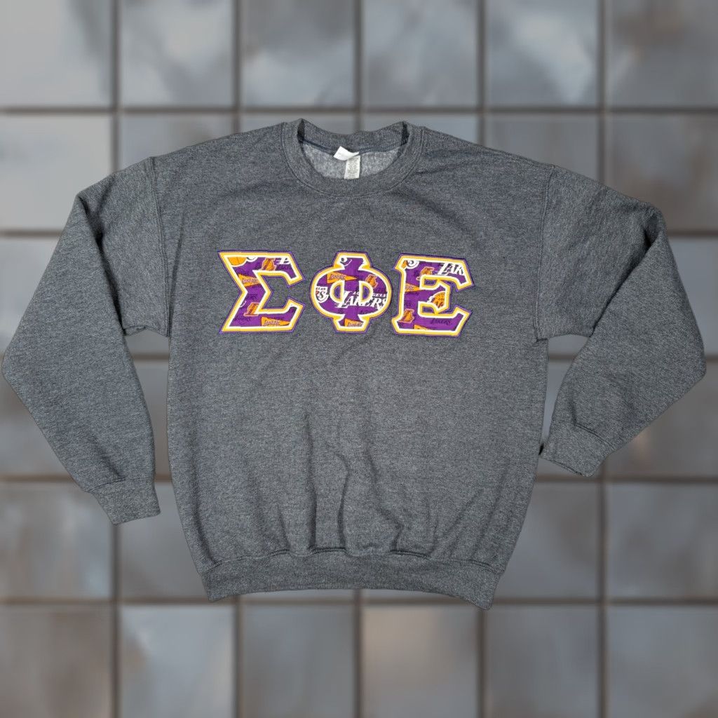 Alife Sigma Phi Epsilon Sweatshirt Mens Medium Gray Greek Life Threads Pullover Fleece Crew Neck College Sports Preppy Retro Mens Size US M / EU 48-50 / 2 - 1 Thumbnail
