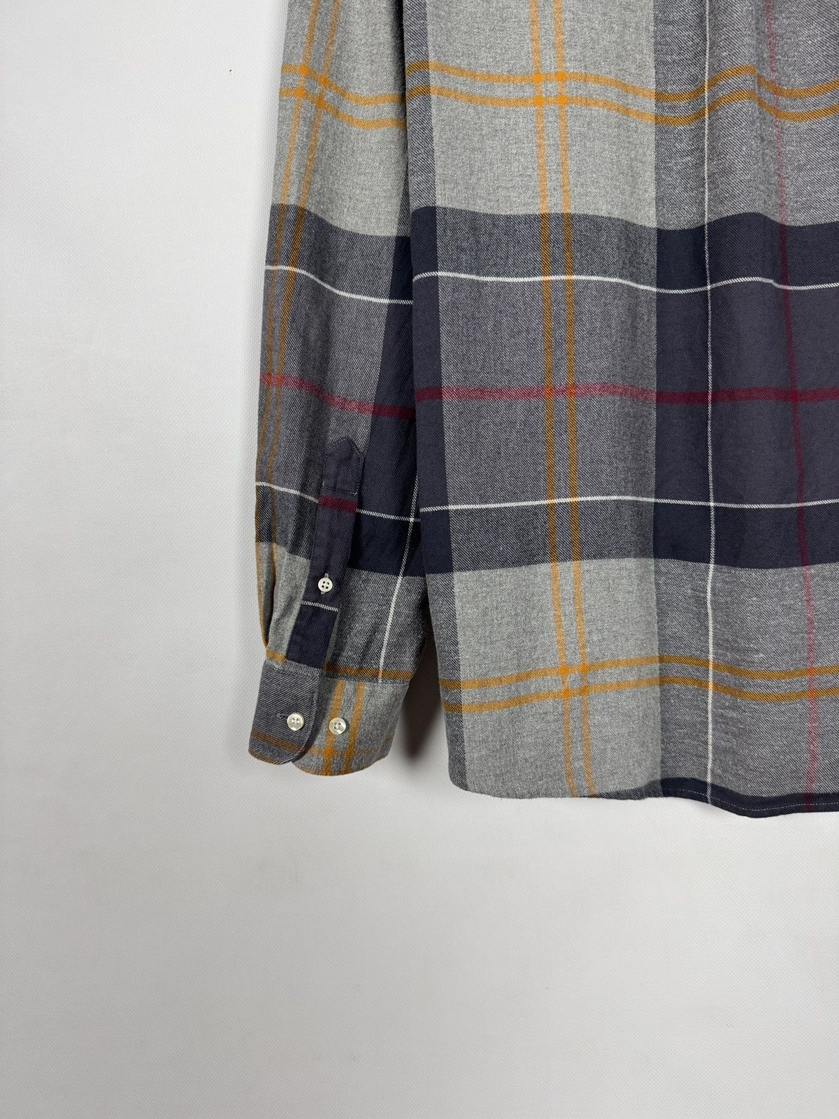 Barbour Barbour Tailored Fit Long Sleeve Plaid Shirt Button Up XXL Size US XXL / EU 58 / 5 - 13 Thumbnail