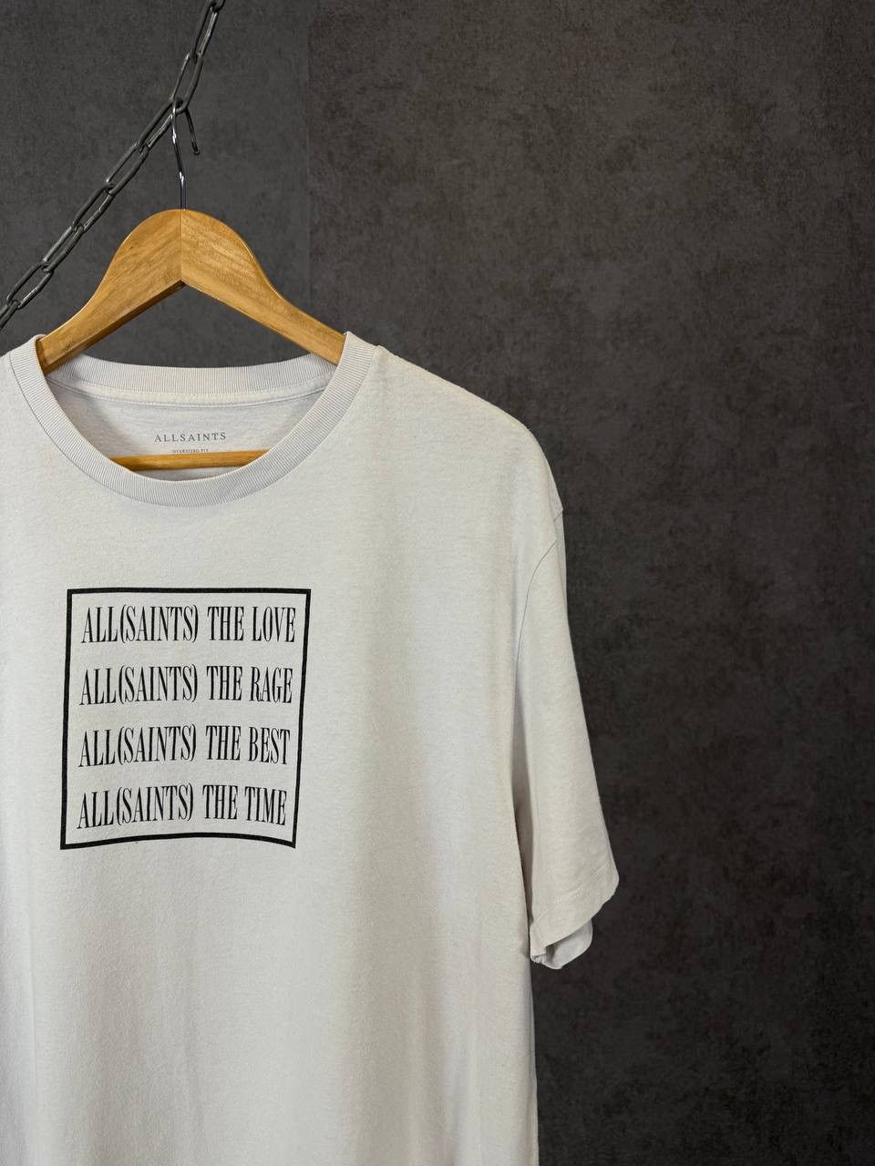 Allsaints Allsaints designer center logo tee Size US M / EU 48-50 / 2 - 2 Thumbnail