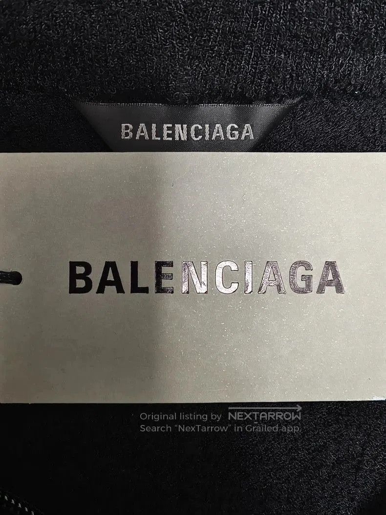 Balenciaga Balenciaga 24fall flame looped fleece towel zipper hooded s Size US L / EU 52-54 / 3 - 6 Thumbnail