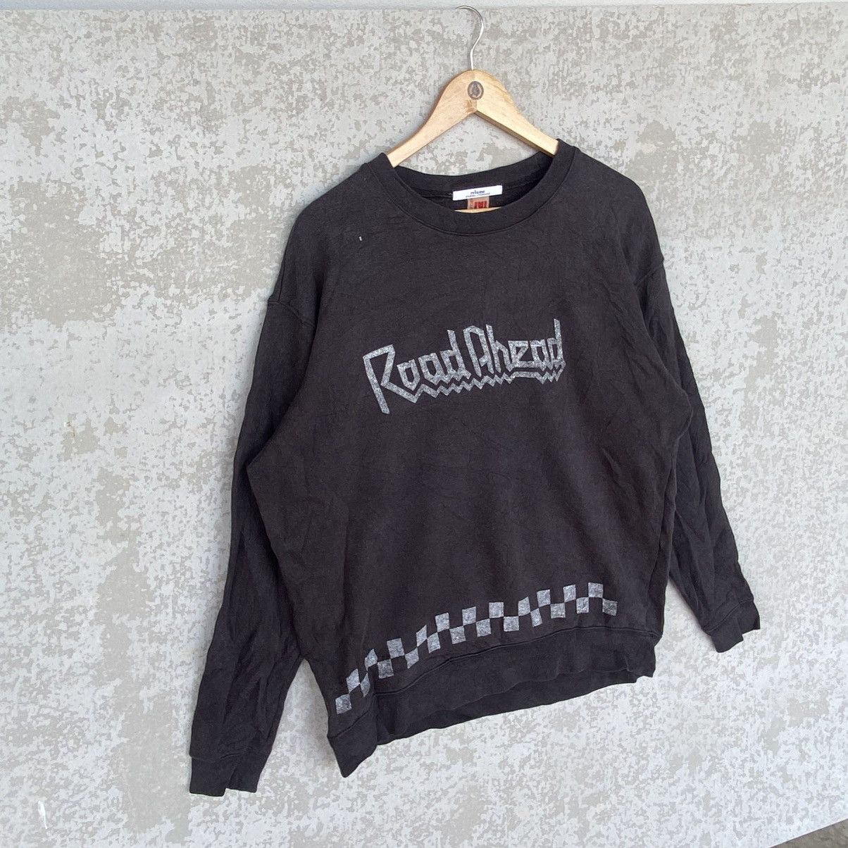 Other Vintage Relume Uniform Big Printed Crewneck Sweatshirt Brown Size US L / EU 52-54 / 3 - 3 Thumbnail