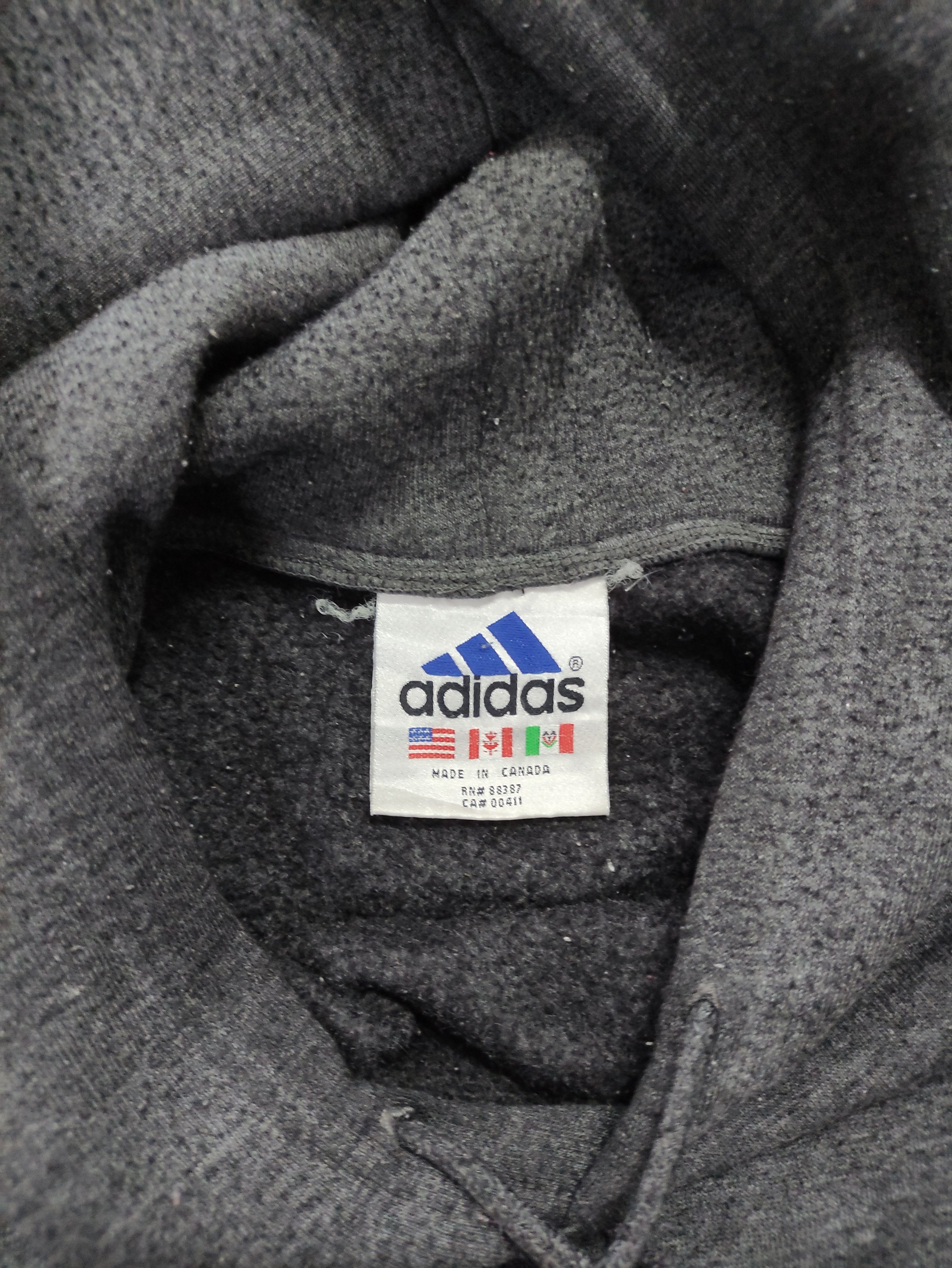 Adidas VINTAGE ADIDAS PULLOVER HOODIE Size US L / EU 52-54 / 3 - 4 Thumbnail