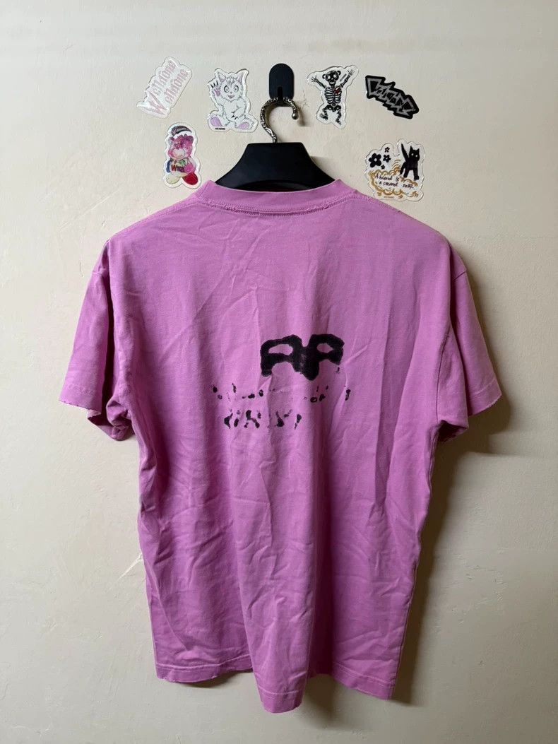 Balenciaga Balenciaga Pink Graffiti Logo Short Sleeve TShirt-2506 Size US S / EU 44-46 / 1 - 2 Thumbnail