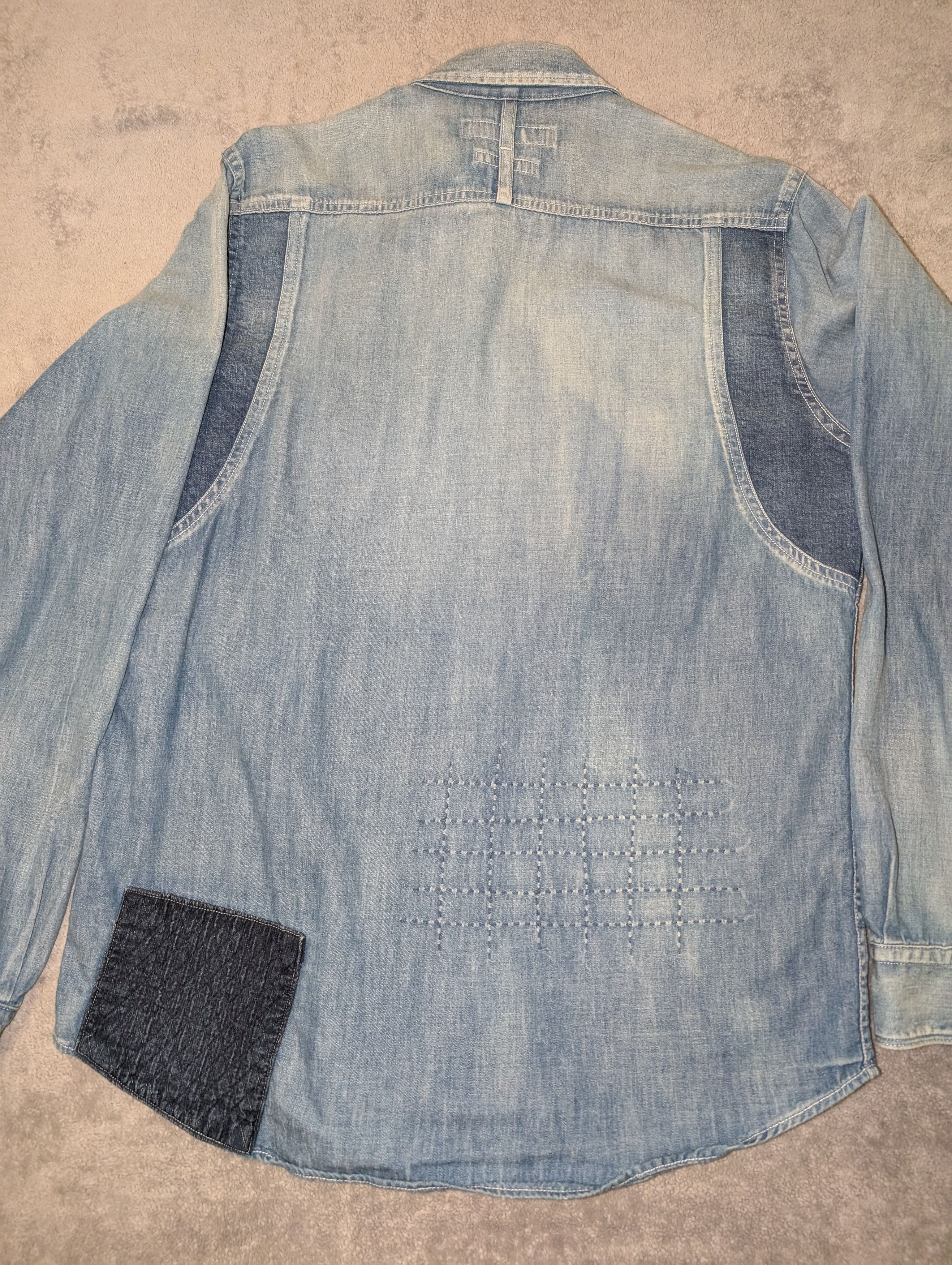 FDMTL FDMTL DENIM PATCH STYLE LONG SLEEVE T Size US L / EU 52-54 / 3 - 7 Thumbnail