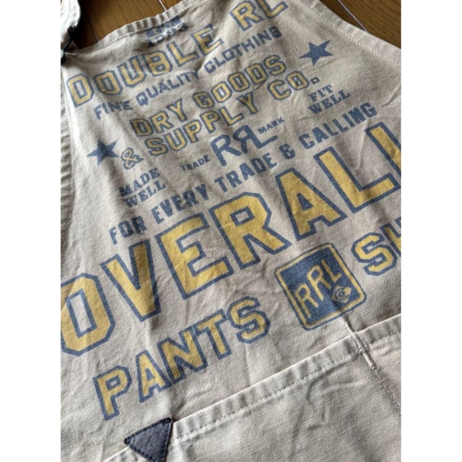 Ralph Lauren VINTAGE RRL RALPH LAUREN APRON OVERALLS SHIRT? Size US 35 - 3 Thumbnail