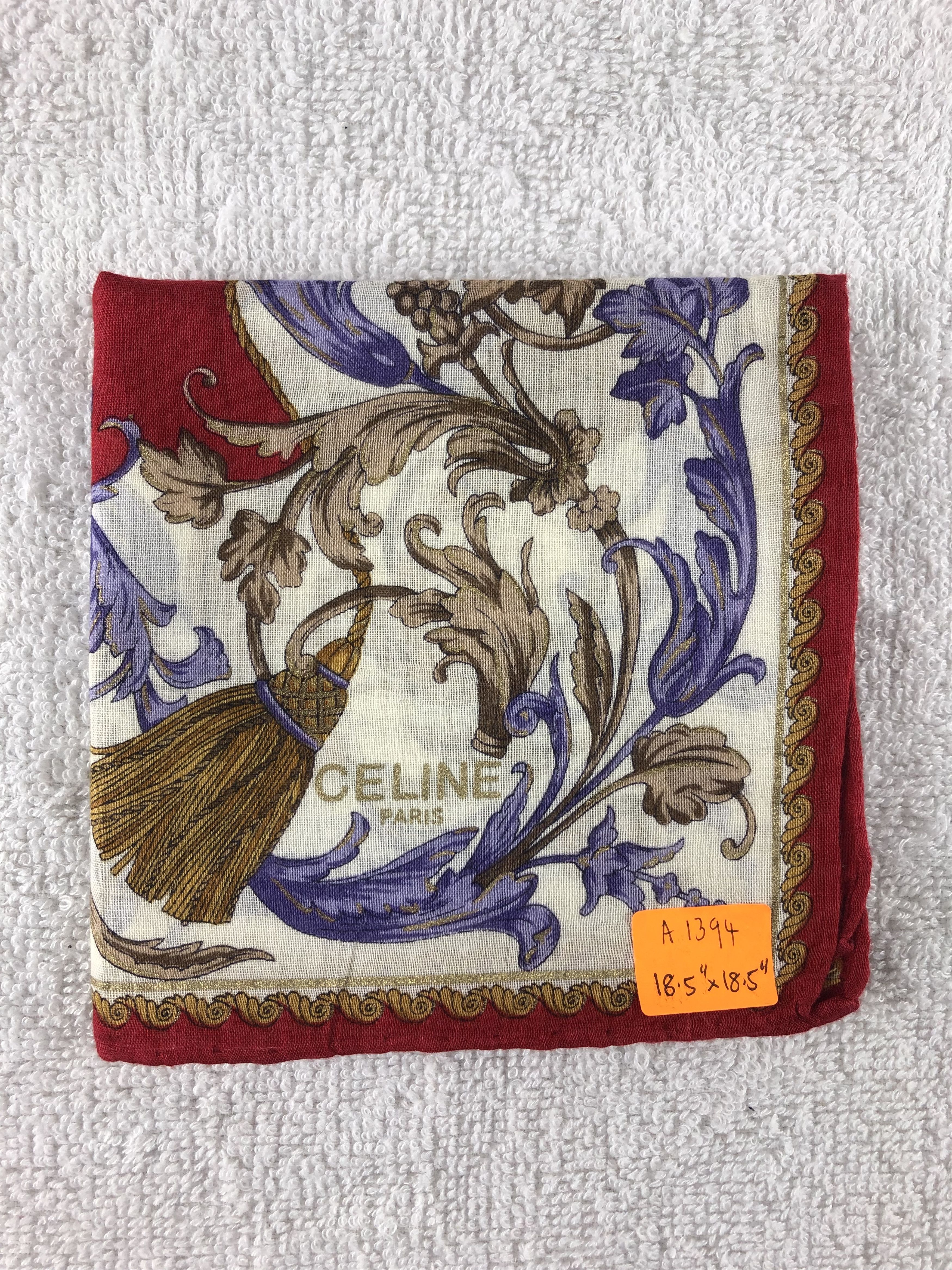 Celine Celine Handkerchief / Bandana / Neckerchief Size ONE SIZE - 6 Thumbnail