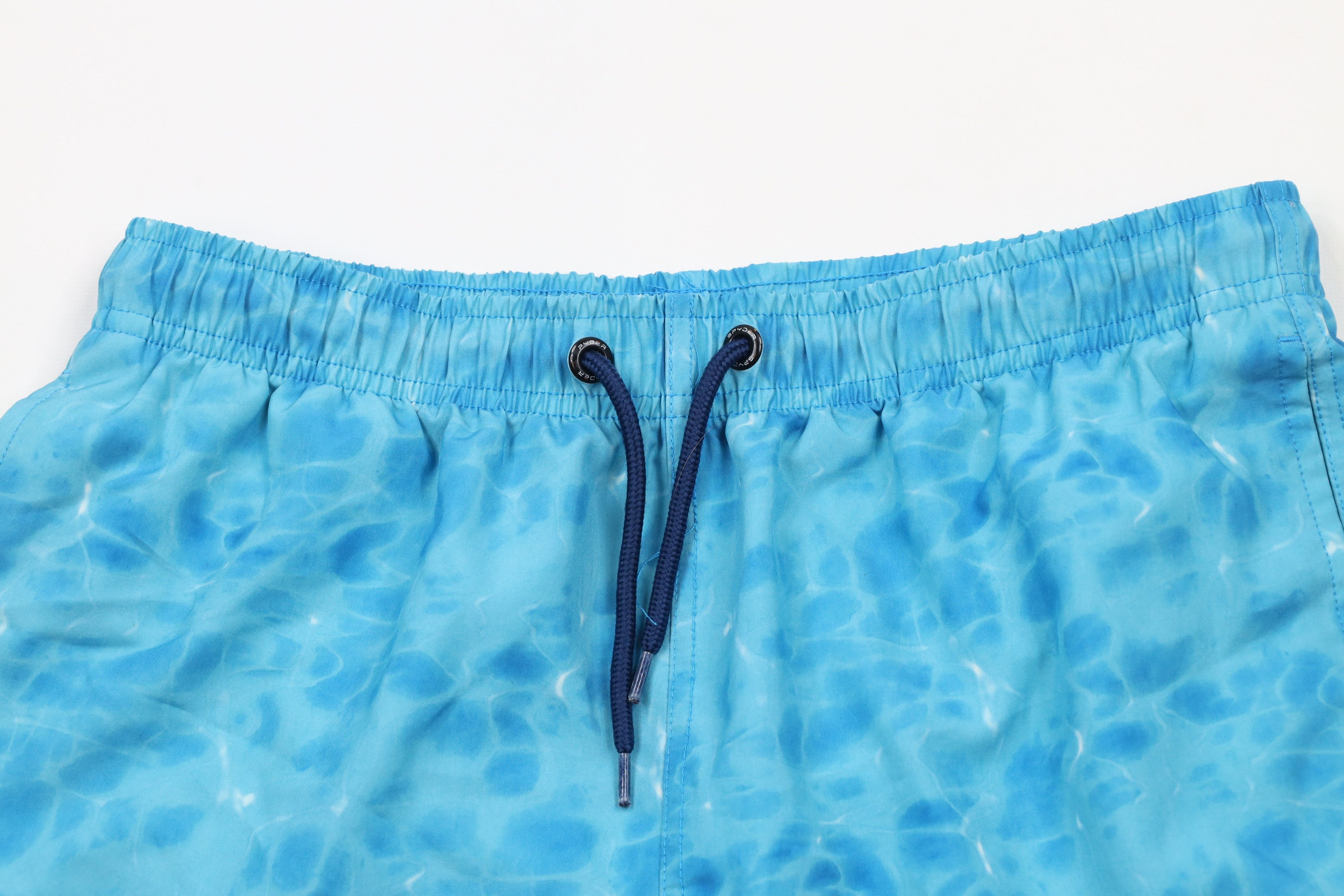 Spyder × Vintage Spyder Swim Acid Wash Stretch Lined Shorts Trunks Blue Size US 30 / EU 46 - 2 Thumbnail