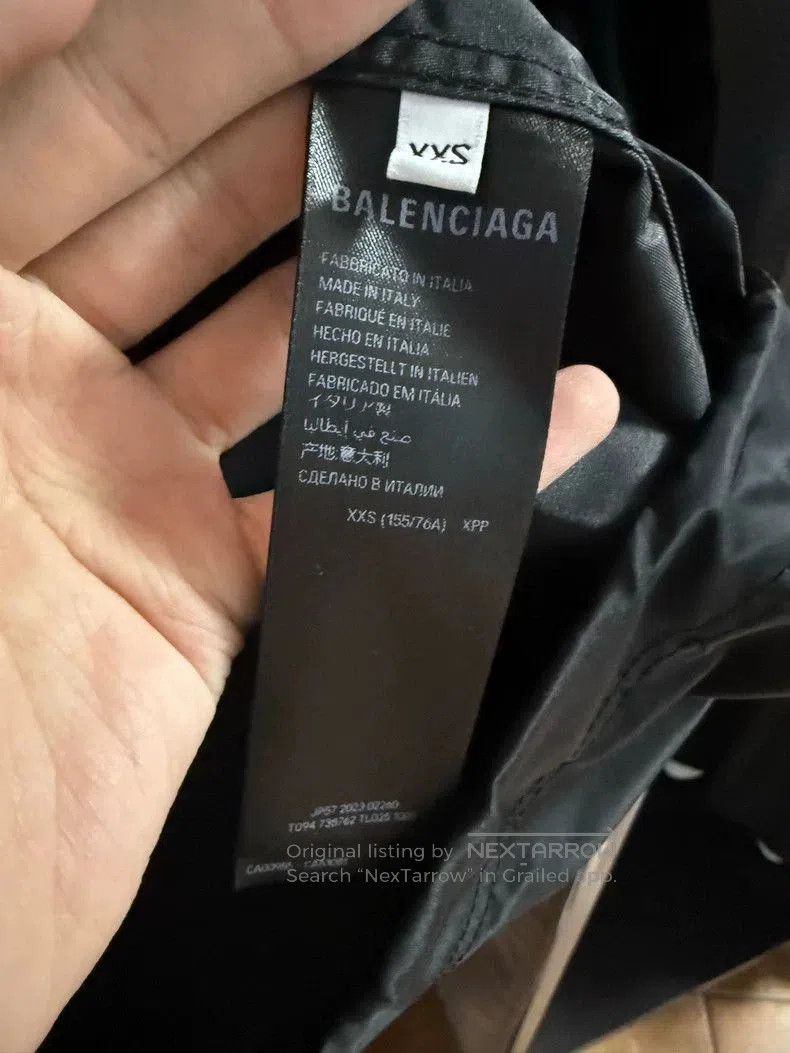 Balenciaga Balenciaga Tape Windbreaker Jacket XXS. Size US XXS / EU 40 - 4 Thumbnail