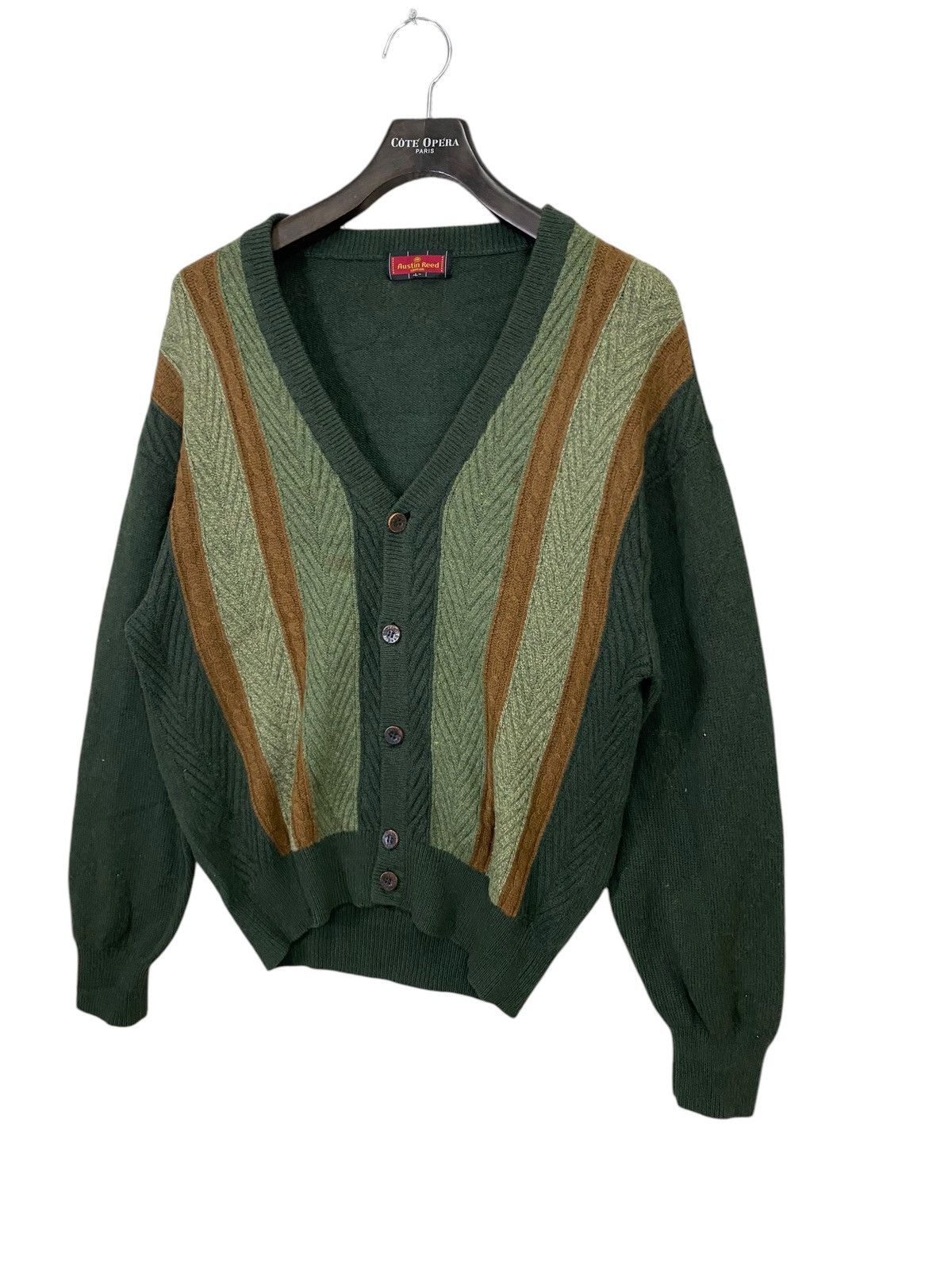 austin reed カーデガン 美品【AUSTIN REED】フラワーモチーフ