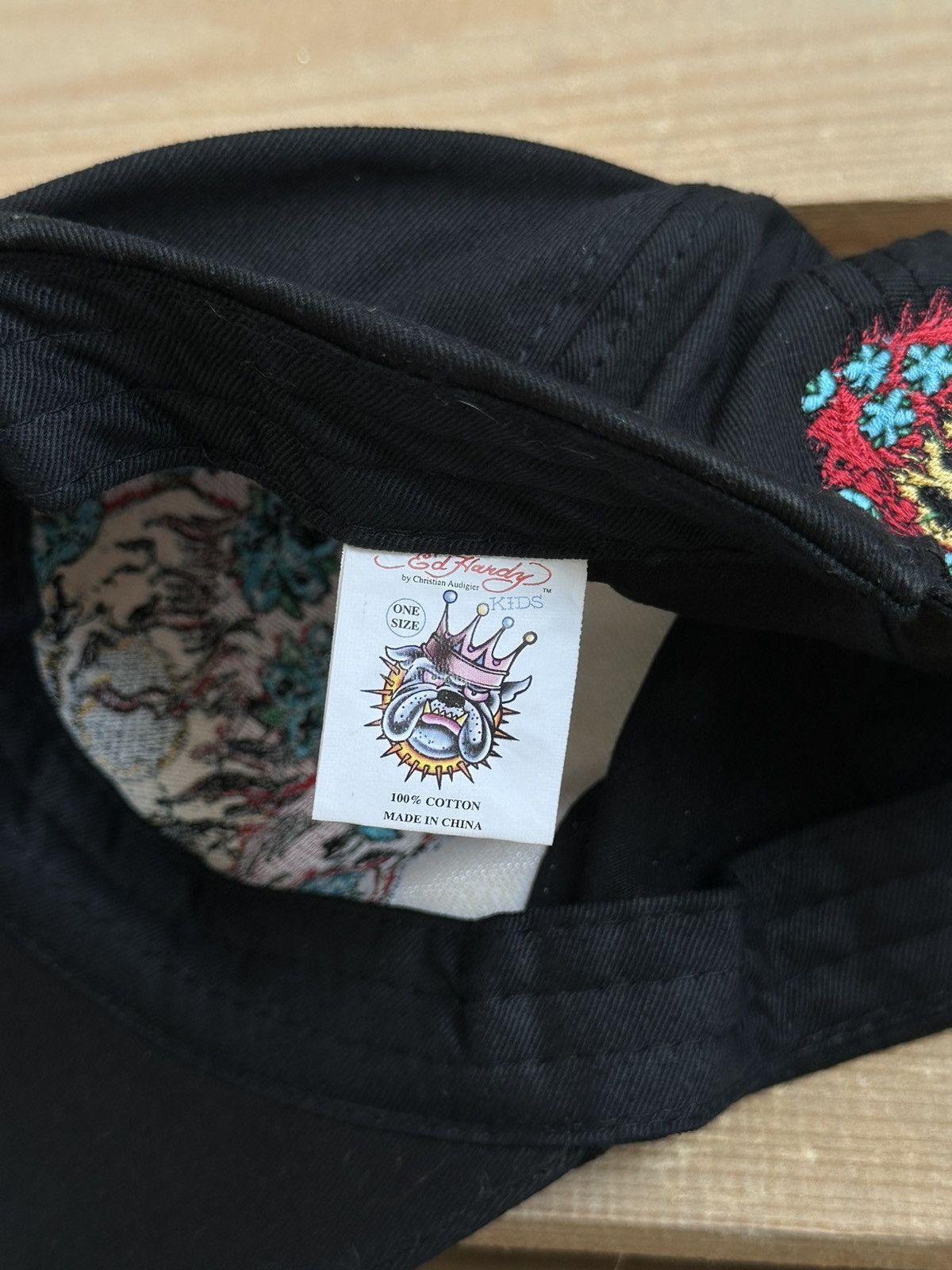Ed Hardy Vintage Ed Hardy Christian Audigier Skull Cap Size ONE SIZE - 7 Thumbnail
