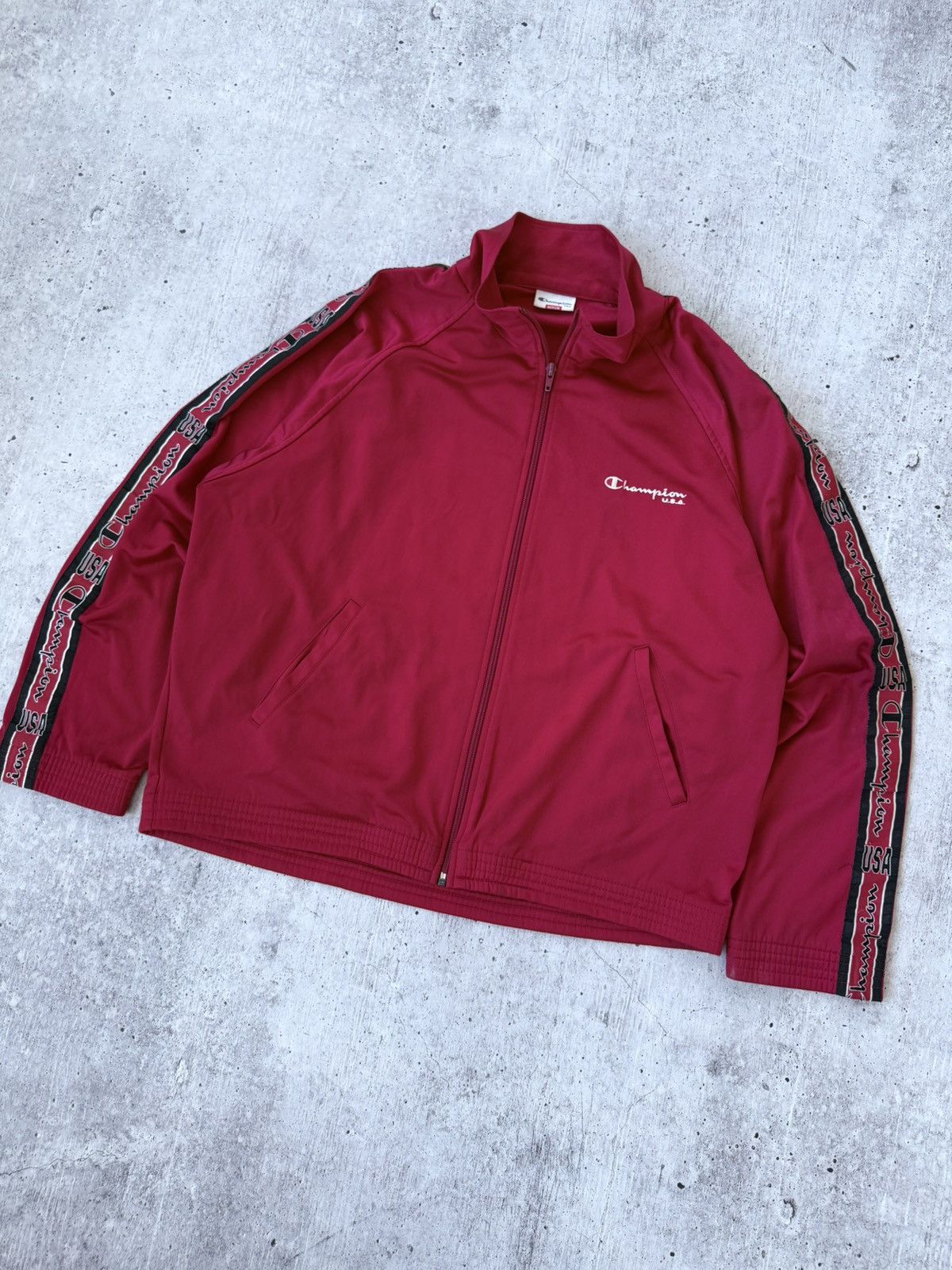 Champion × Vintage Champion Vintage Zip Track Jacket Size US M / EU 48-50 / 2 - 2 Thumbnail