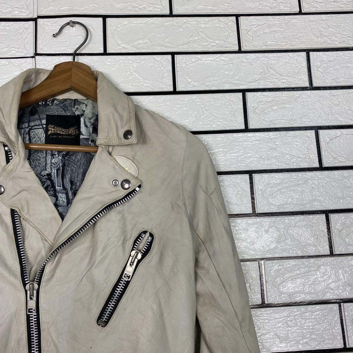 Hysteric Glamour 📌Vintage Double Collar Biker Leather Jacket RNA Inc Size US M / EU 48-50 / 2 - 7 Thumbnail