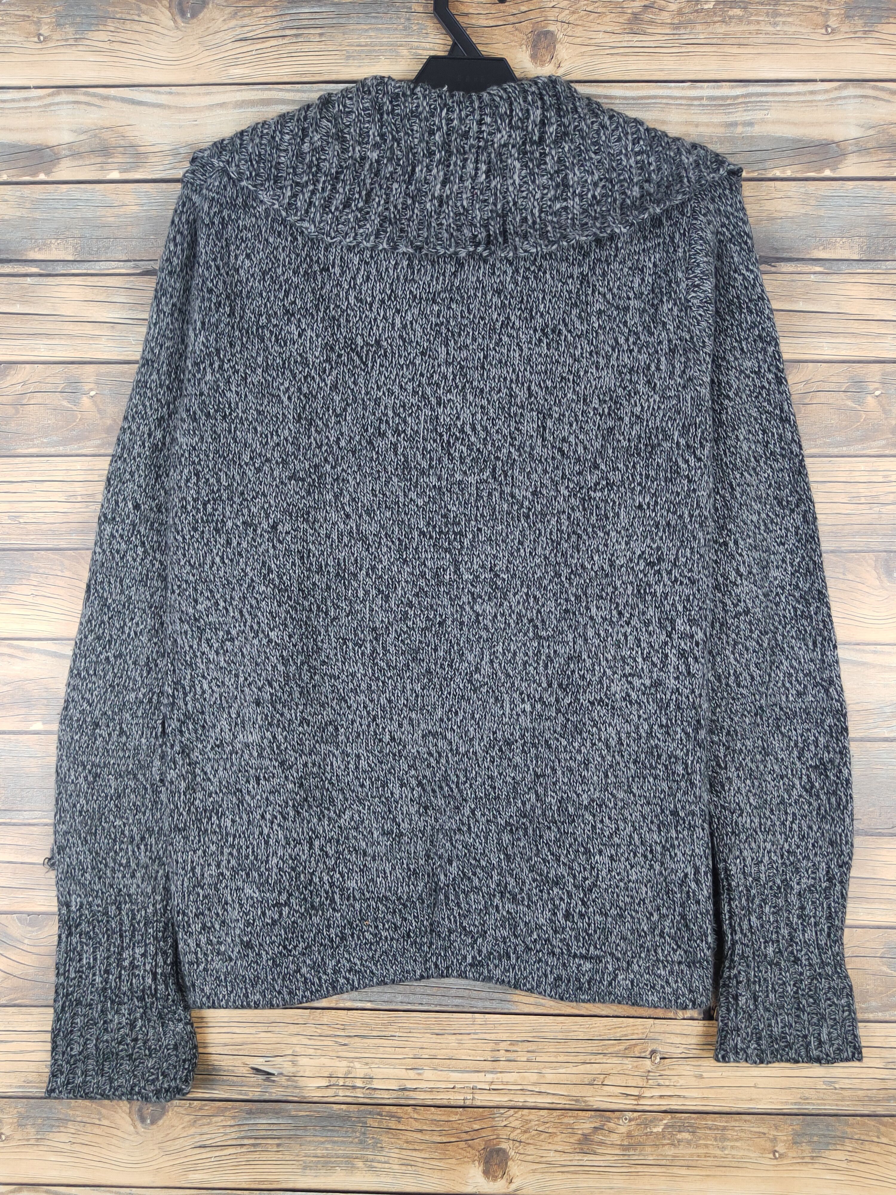 Homespun Knitwear × Japanese Brand Sam Aris Black Knitwear Cardigan #W1080 Size US M / EU 48-50 / 2 - 7 Thumbnail