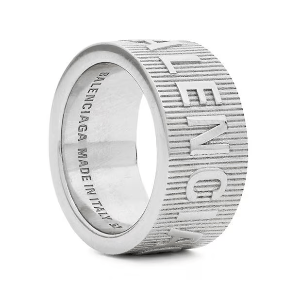 Balenciaga Force Striped Ring 52 Size ONE SIZE - 3 Thumbnail