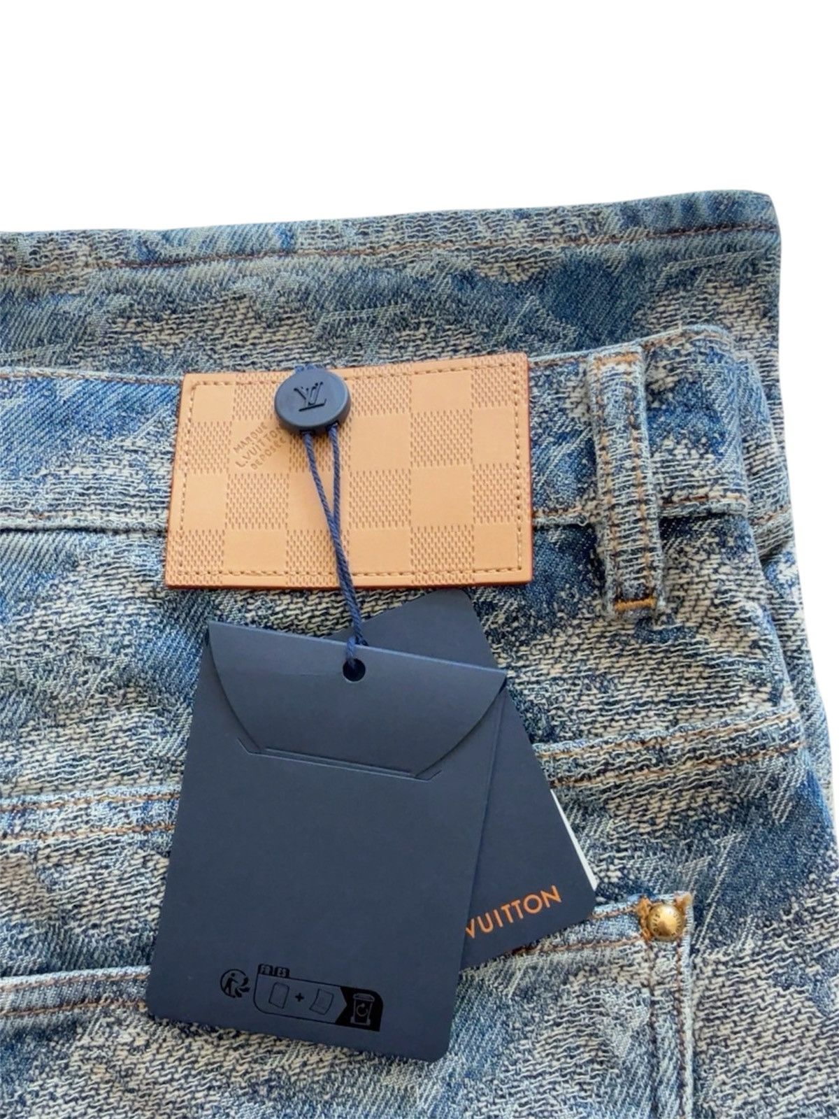 Louis Vuitton Louis Vuitton 32 Monogram camo Denim Skate Pants Size US 32 / EU 48 - 5 Thumbnail