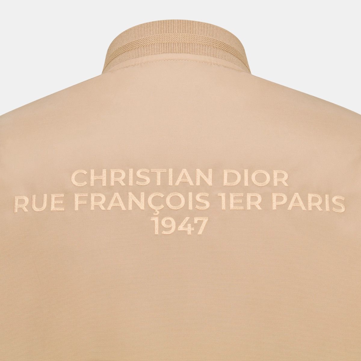 Dior o1w1db11024 Bomber Jacket in Beige Size US M / EU 48-50 / 2 - 4 Thumbnail