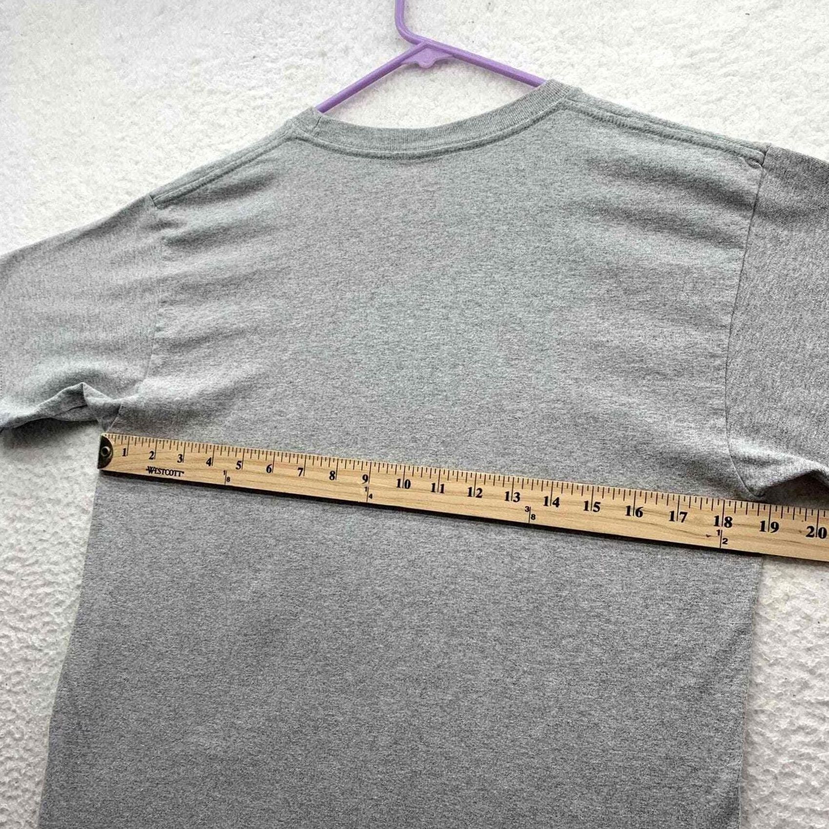 Nickelodeon Nickelodeon SpongeBob Squarepants Patrick Graphic T-Shirt Gray Adult Medium M Size US M / EU 48-50 / 2 - 7 Thumbnail