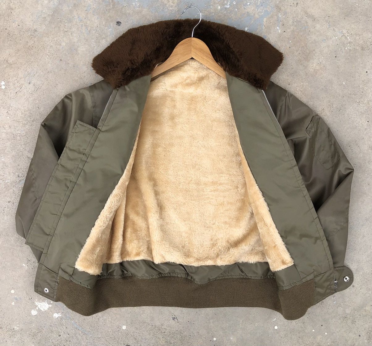 Vintage Vintage B-15 Style Military Nylon Bomber Jacket Size US M / EU 48-50 / 2 - 9 Thumbnail