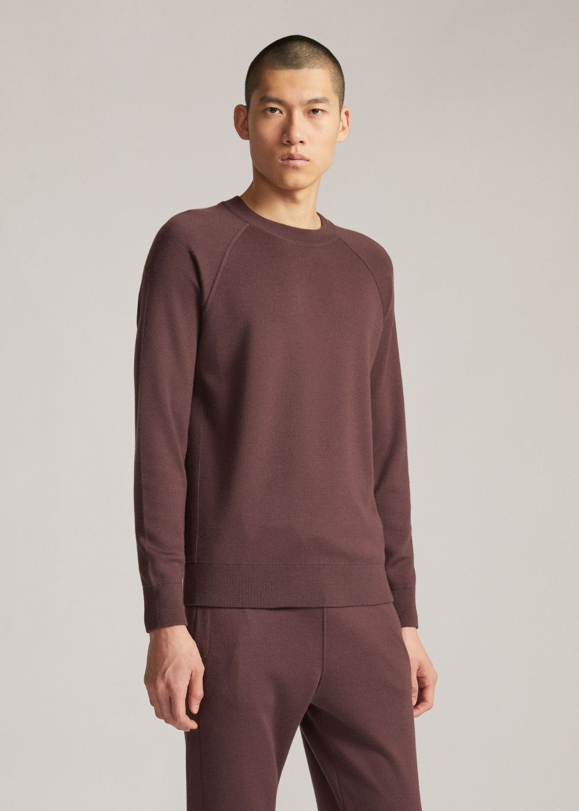 Loro Piana o1srvl11e1224 Cashmere Wool Crewneck Sweater in Brown Size US XL / EU 56 / 4 - 1 Thumbnail