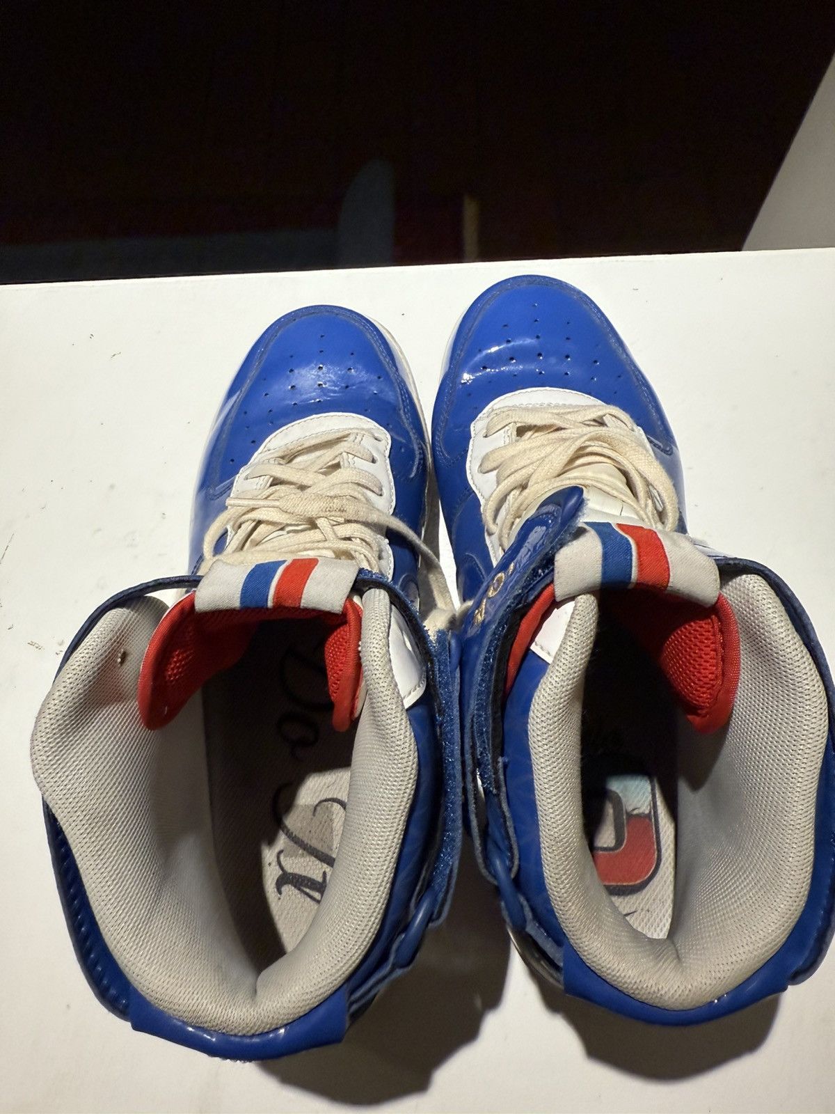 Nike Nike Air Force 1 High Detroit Pistons NBA Men’s Final 2004 Size US 10 / EU 43 - 4 Thumbnail