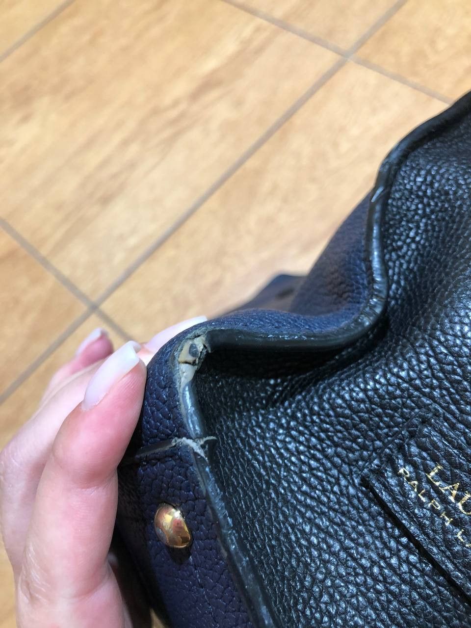 Lauren Ralph Lauren Vintage Handle Bag Y2K Lauren Ralph Lauren Logo Size ONE SIZE - 20 Thumbnail