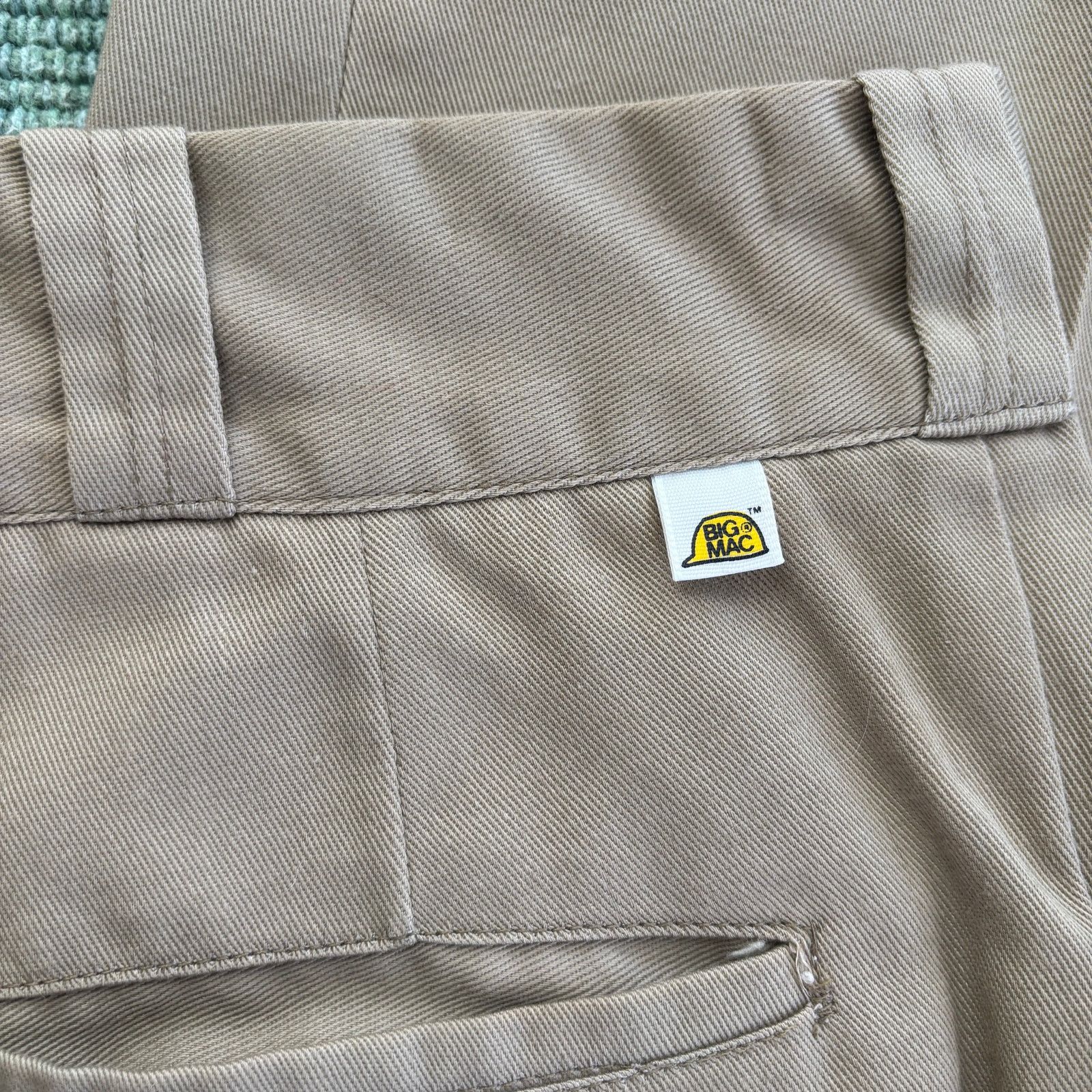 Big Mac × Vintage True vintage 1970's Big Mac JCPenney pleated khaki trousers Size US 32 / EU 48 - 2 Thumbnail