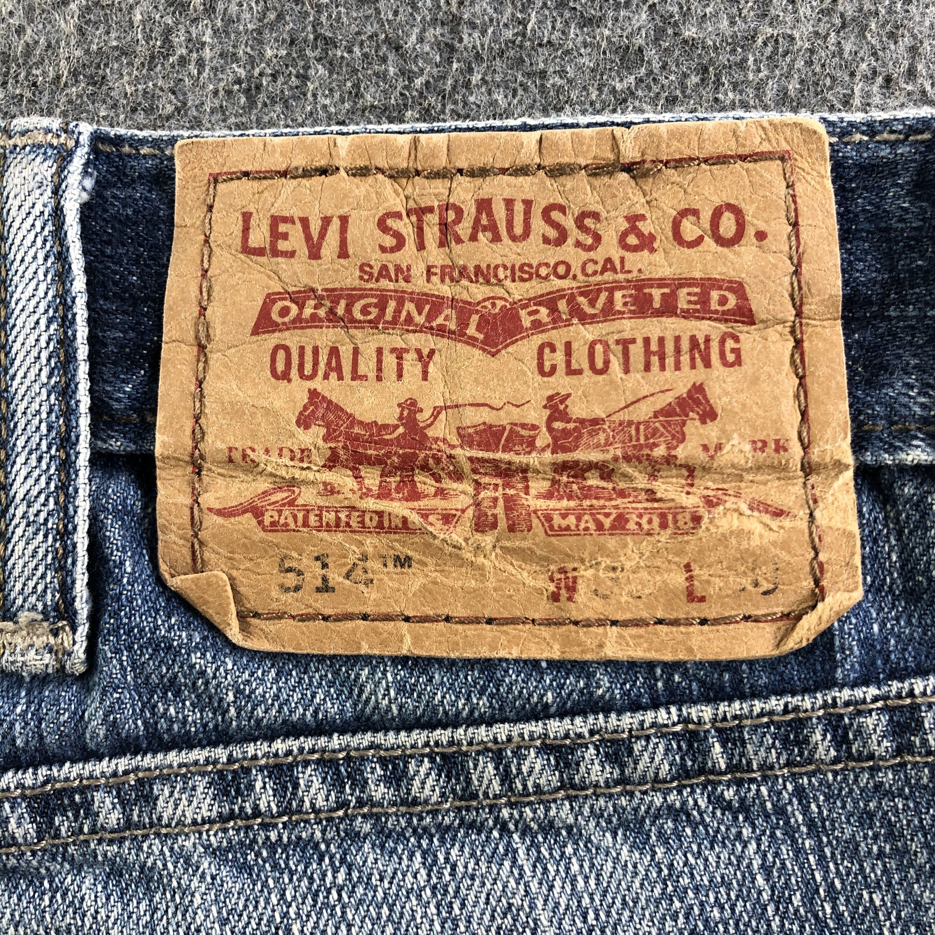 Levi's Vintage Blue Wash Levis 514 Jeans-J3544 Size US 40 / EU 56 - 5 Thumbnail