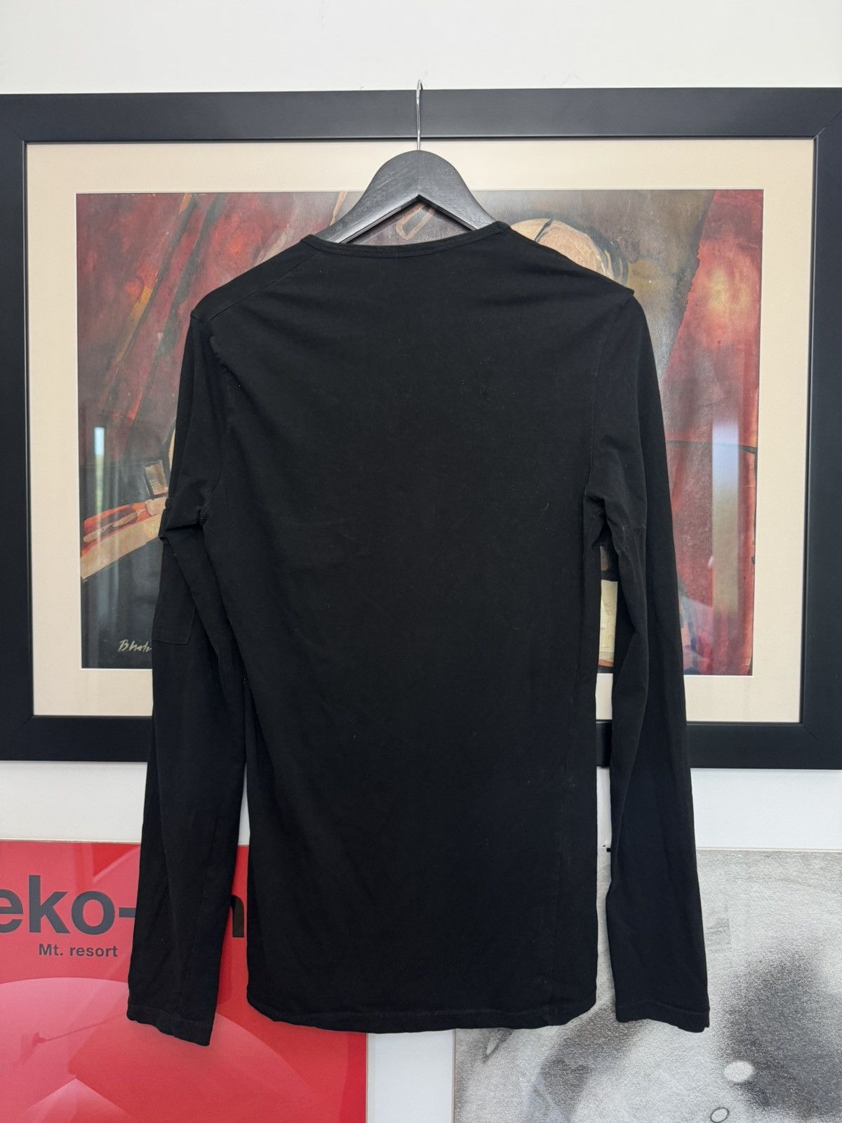 Dolce & Gabbana Dolce & Gabbana D&G Army Pocket Black Designer Longsleeve Size US S / EU 44-46 / 1 - 2 Thumbnail