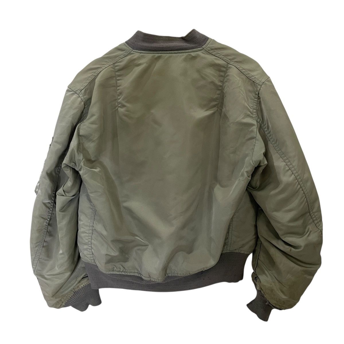 Alpha Industries Made In Usa‼️Vintage 90s Alpha Industries Bomber Jacket Size US L / EU 52-54 / 3 - 10 Thumbnail