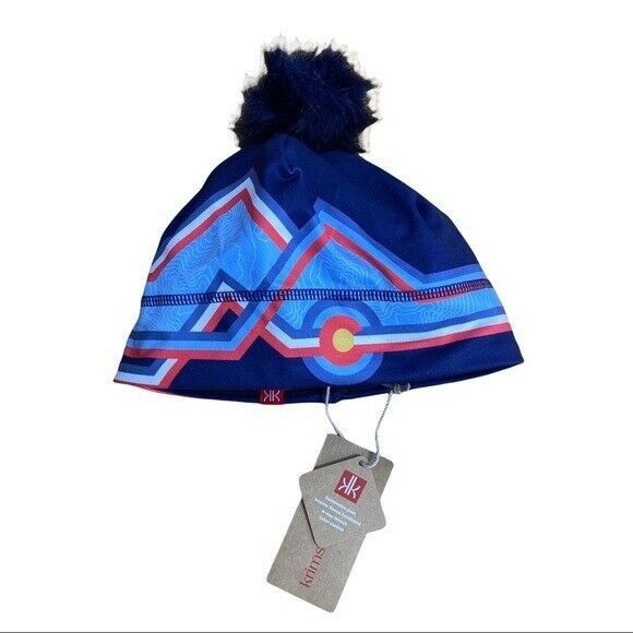 Designer NWT Krimson Klover Mile High HAT Beanie Colorado Removable P Size ONE SIZE - 9 Thumbnail