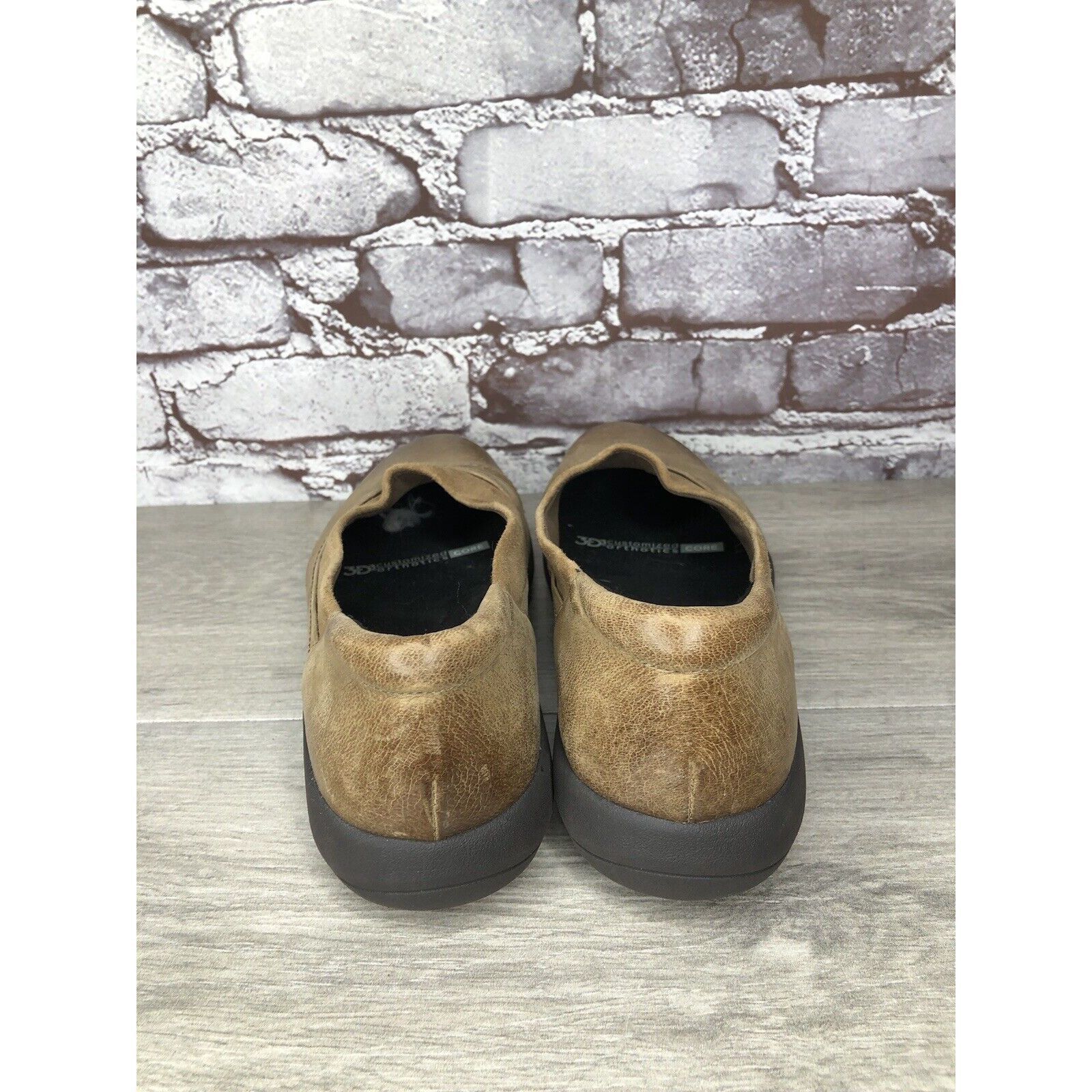 Other Abeo Pro Etta Pew1054 Walnut Brown Leather Casual Shoes Wome Size US 10 / IT 40 - 5 Thumbnail