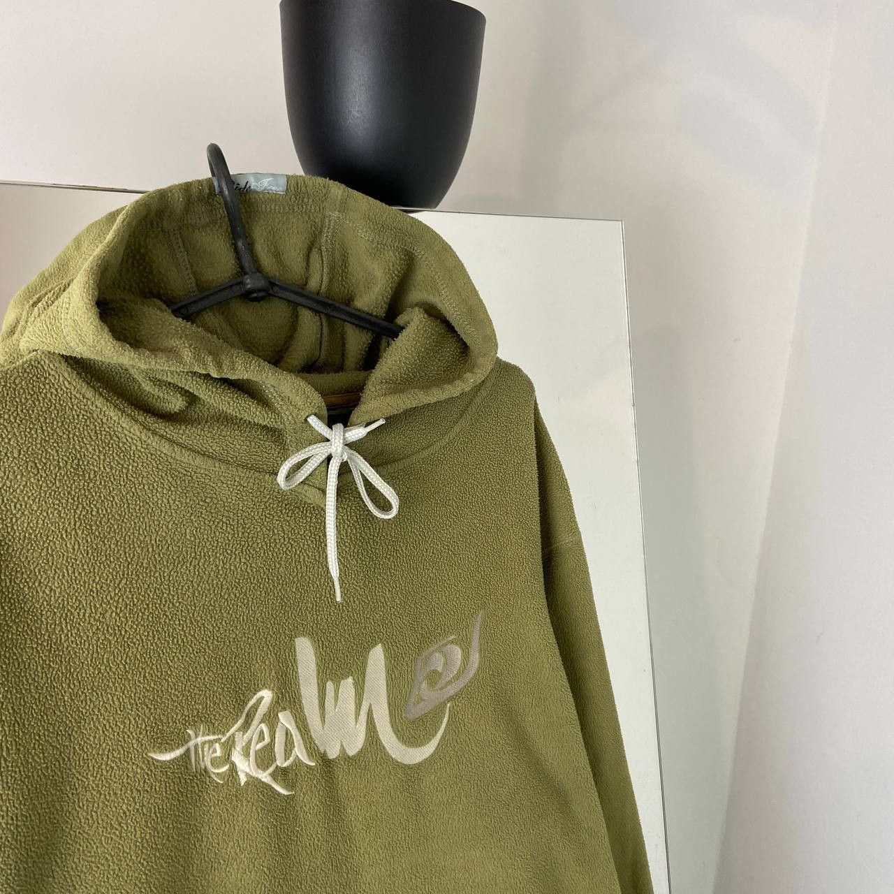 Vintage Hooded Fleece Vintage Big Embroidered Logo Y2K Hoodie Size US M / EU 48-50 / 2 - 2 Thumbnail