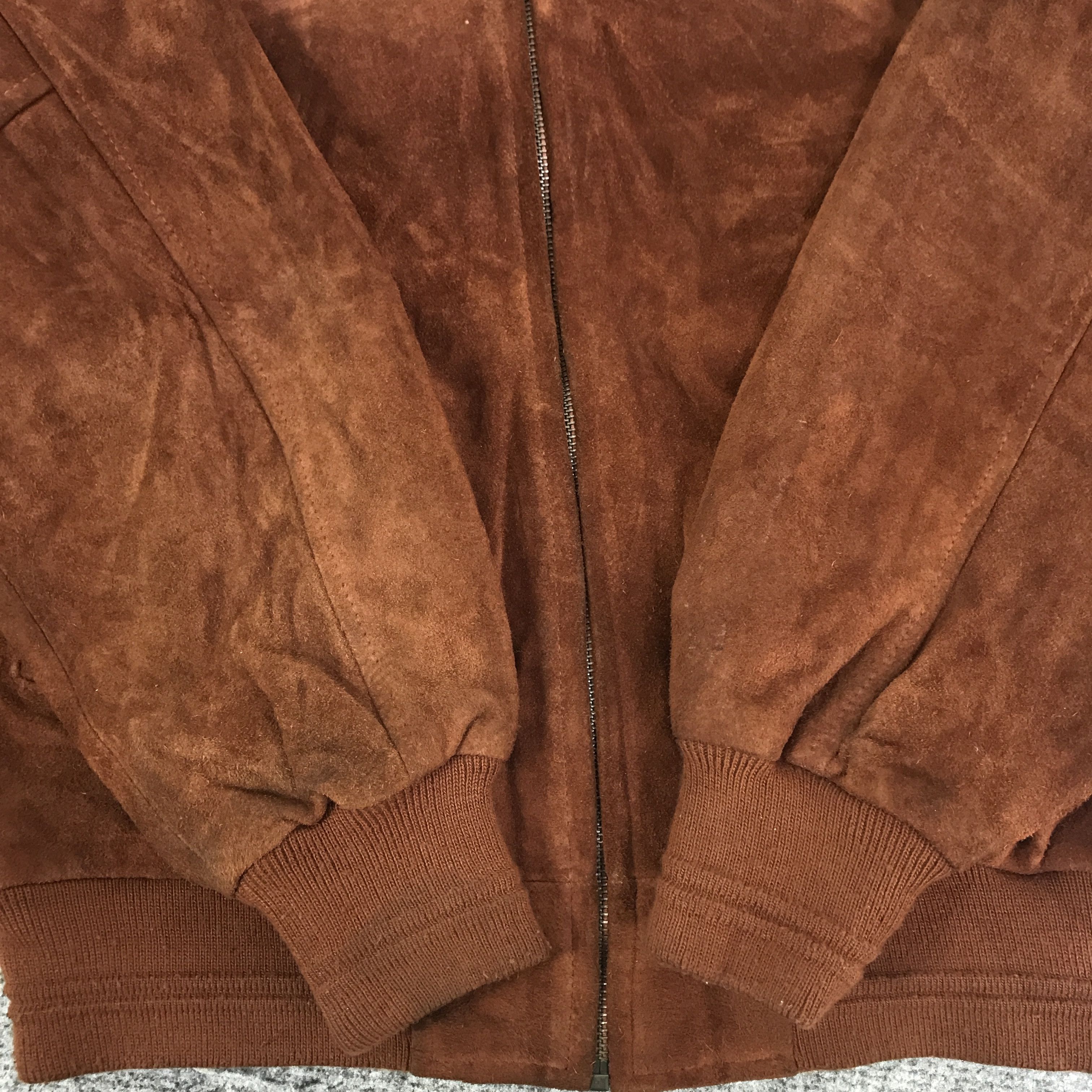 Japanese Brand Vintage seashop leather bomber jacket K85B8 Size US M / EU 48-50 / 2 - 8 Thumbnail