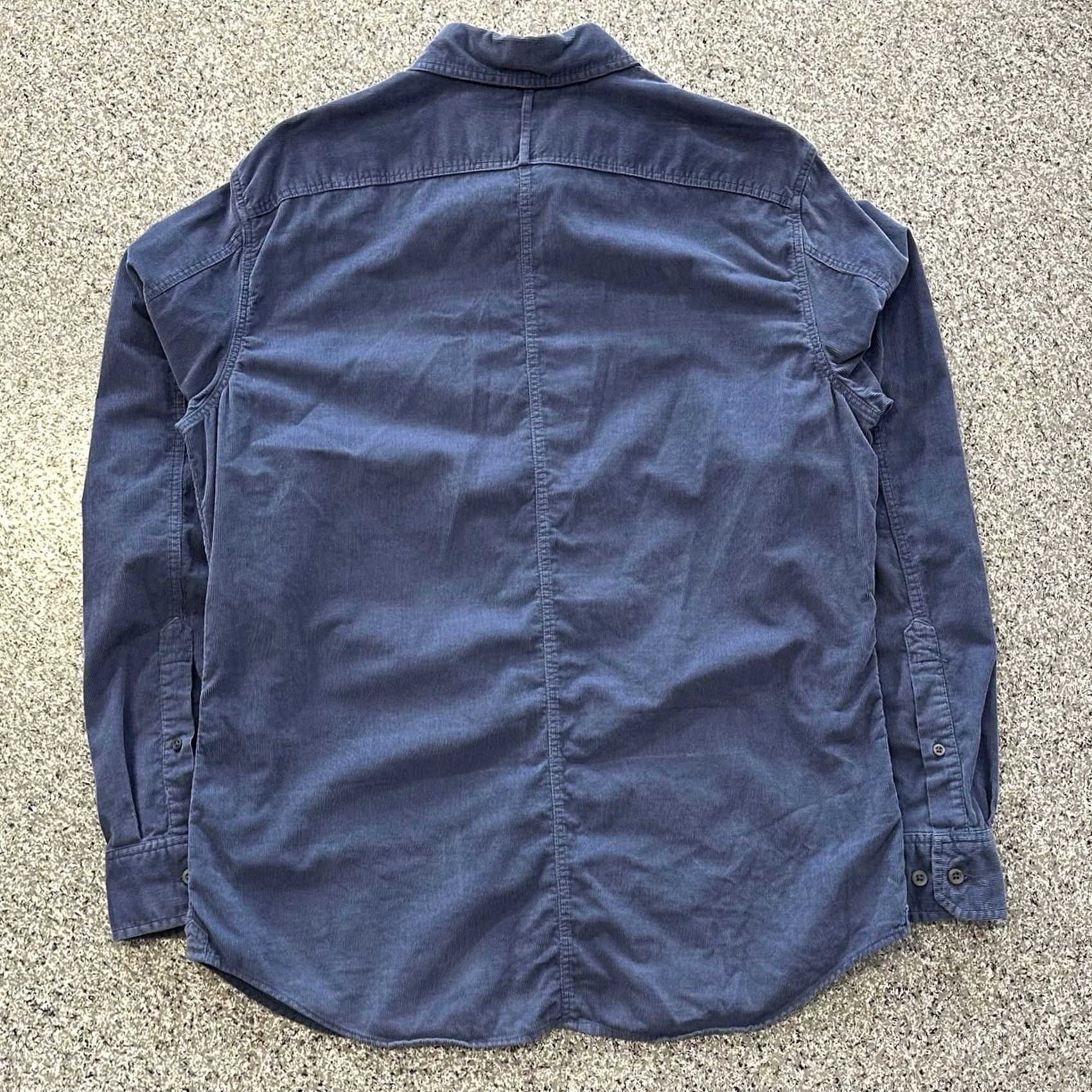 Banana Republic Banana Republic Corduroy Shirt Mens M Blue Long Sleeve Button-Up Casual Cotton Corduroy Shirt Size US M / EU 48-50 / 2 - 7 Thumbnail