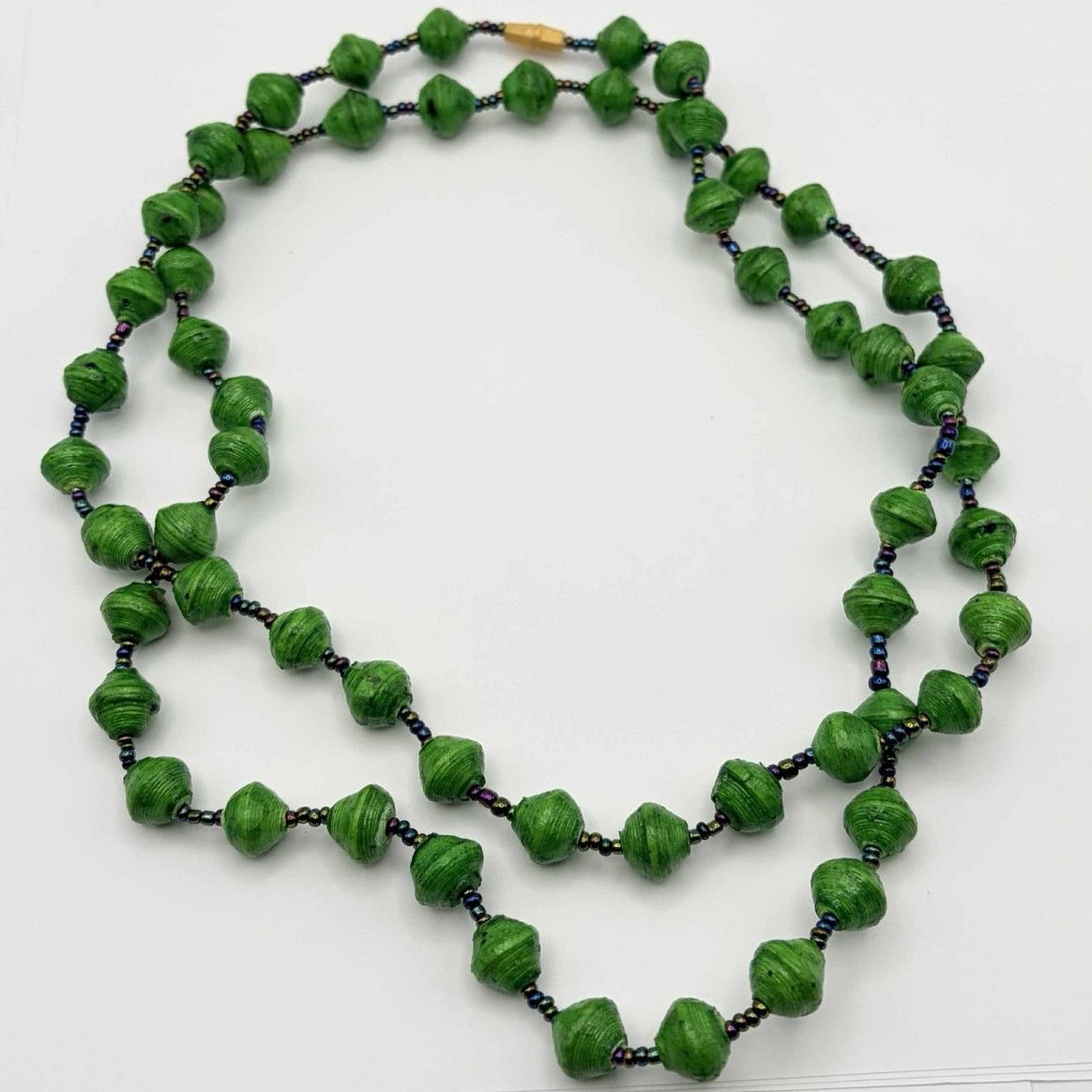 Other Green Beaded Necklace Size ONE SIZE - 2 Thumbnail