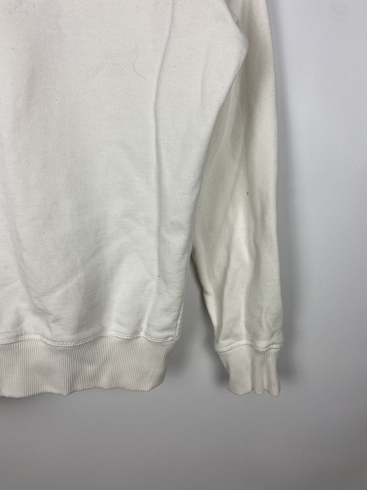 Designer × Kenzo Kenzo x H&M Sweatshirt White Embroidered Cotton Womens Sz XS Size XS / US 0-2 / IT 36-38 - 15 Thumbnail