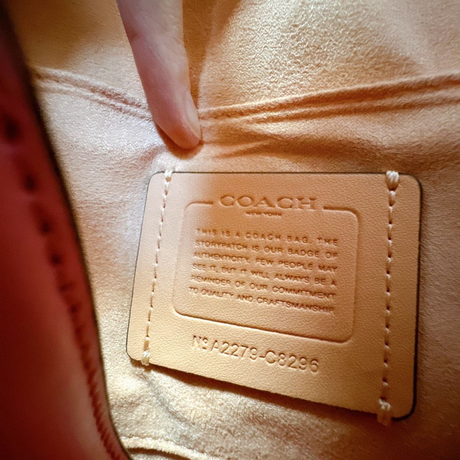 Coach Coach C8296 Georgie Saddle Bag In Colorblock IN Faded Blush Size ONE SIZE - 7 Thumbnail
