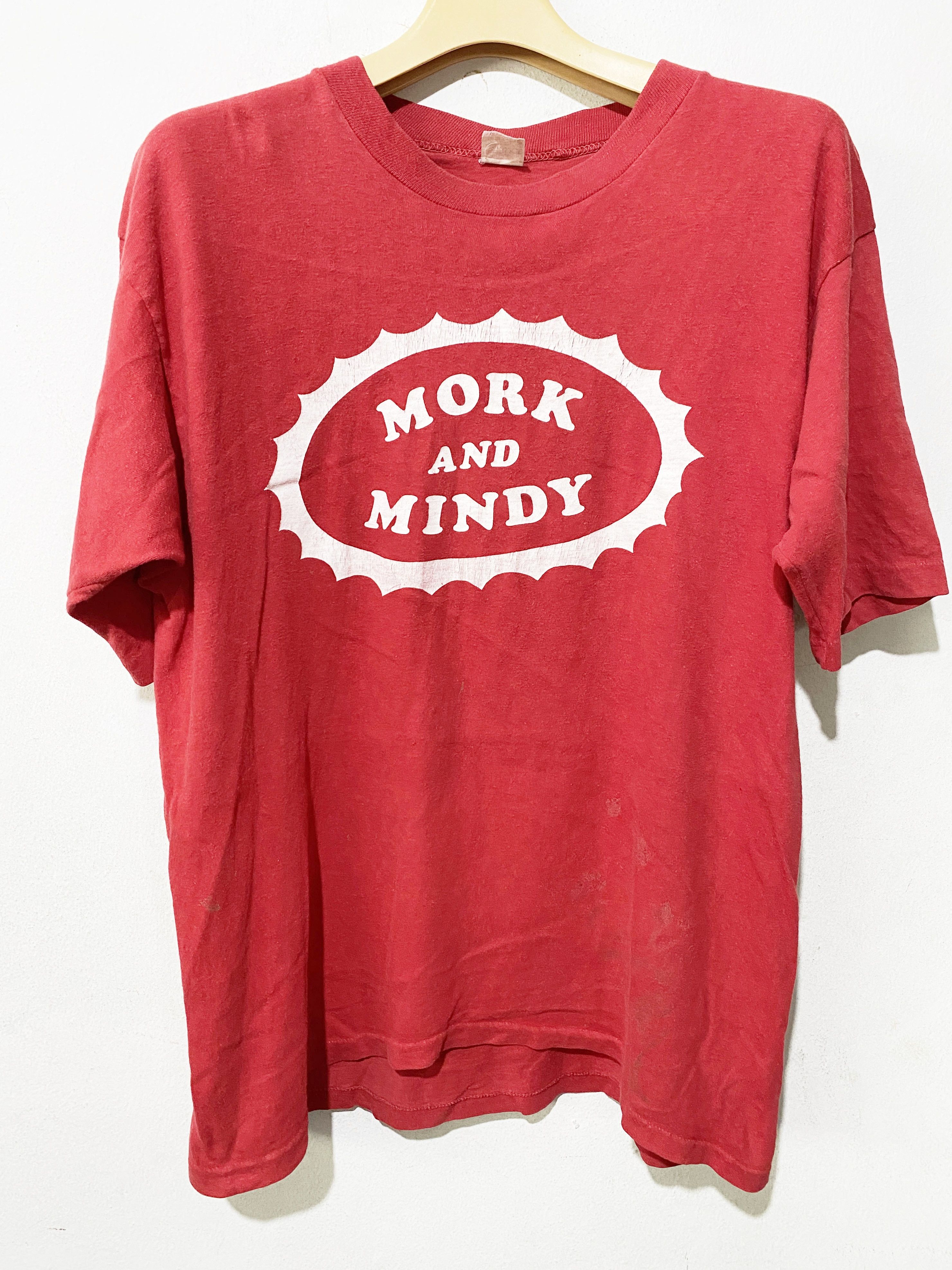 Vintage Vintage 70s Mork & Mindy Shirt Size US M / EU 48-50 / 2 - 1 Thumbnail