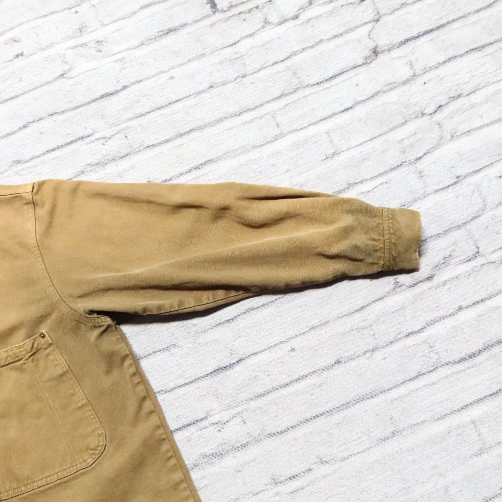 Karl Kani VINTAGE Karl Kani Denim Trucker Jacket Mens M Green 90s Distressed Size US 31 - 5 Thumbnail