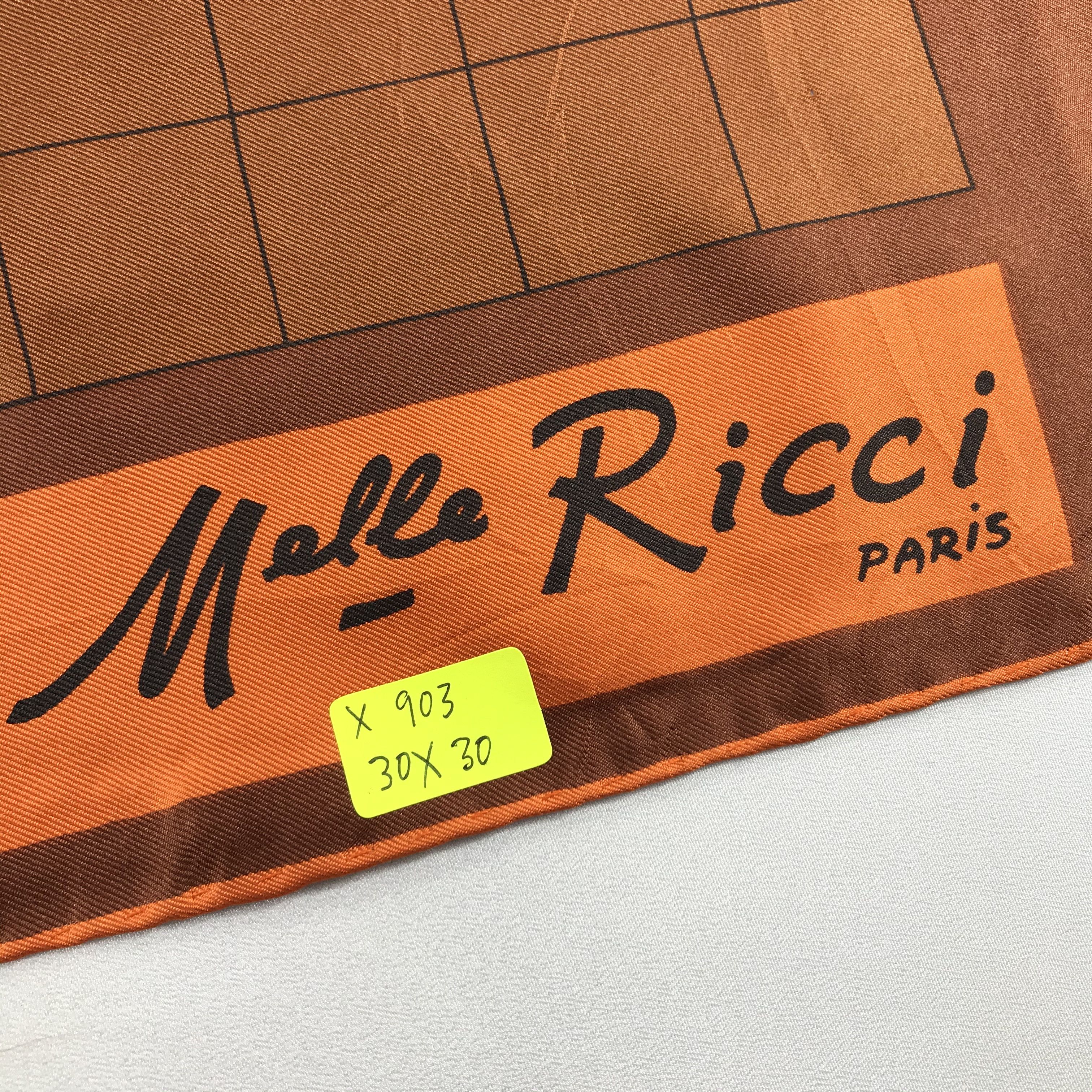 Other Vintage Melle Ricci Silk scarf Size ONE SIZE - 7 Thumbnail