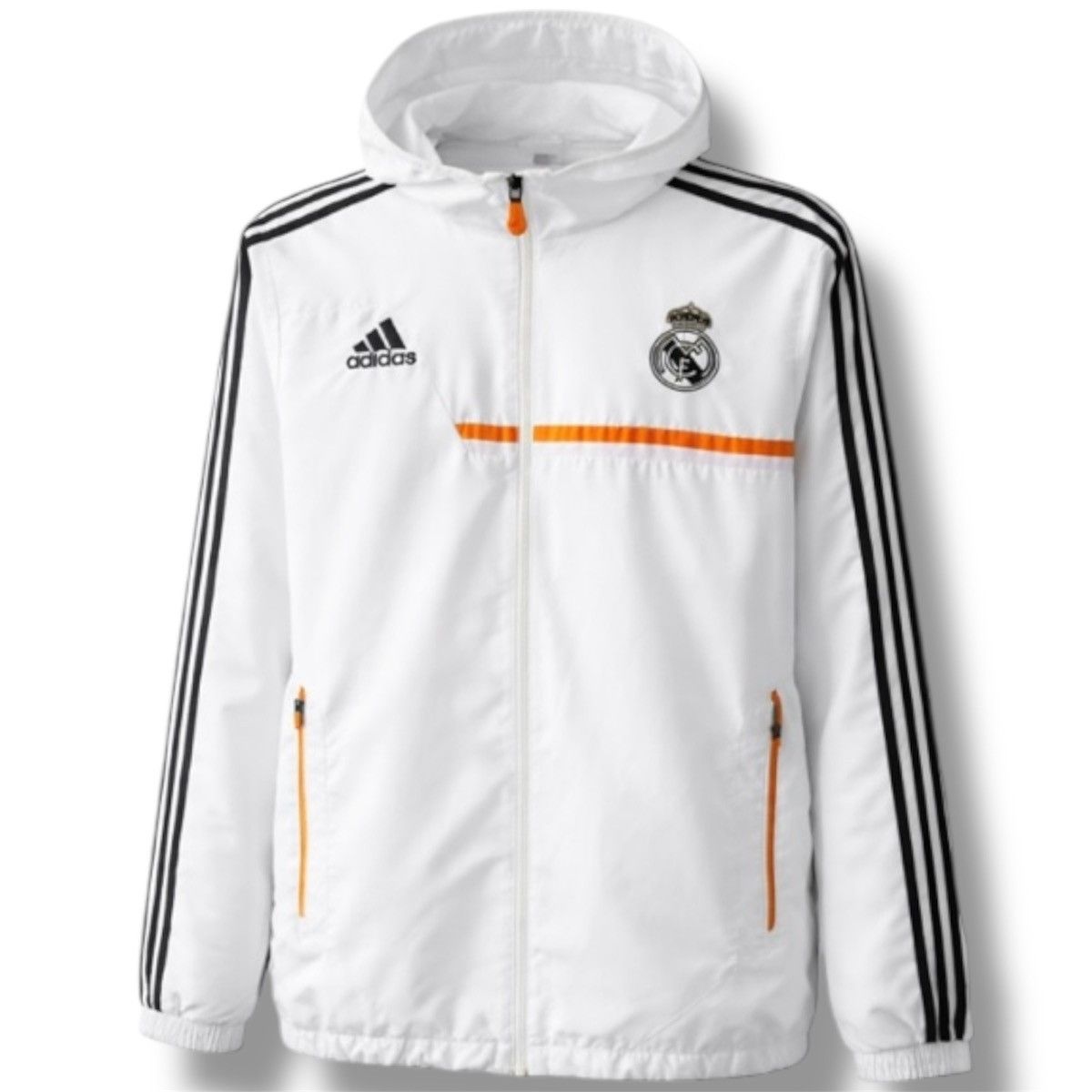 Adidas 2013 REAL MADRID TRAINING TRAVEL SOCCER FOOTBALL JACKET SZ L Size US L / EU 52-54 / 3 - 1 Thumbnail