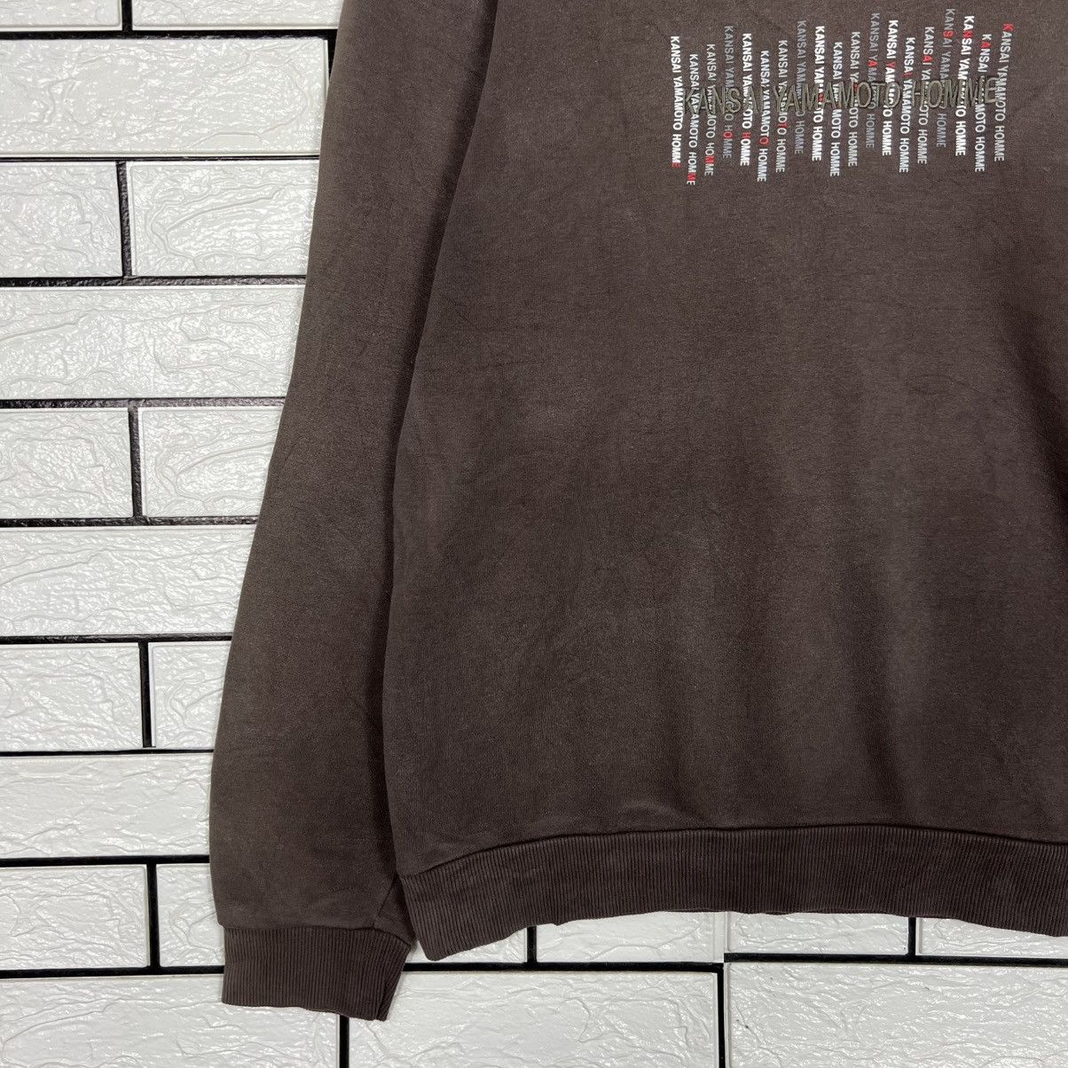 Kansai Yamamoto KANSAI YAMAMOTO HOMME Crewneck Sweatshirt #4229-C193 Size US M / EU 48-50 / 2 - 6 Thumbnail