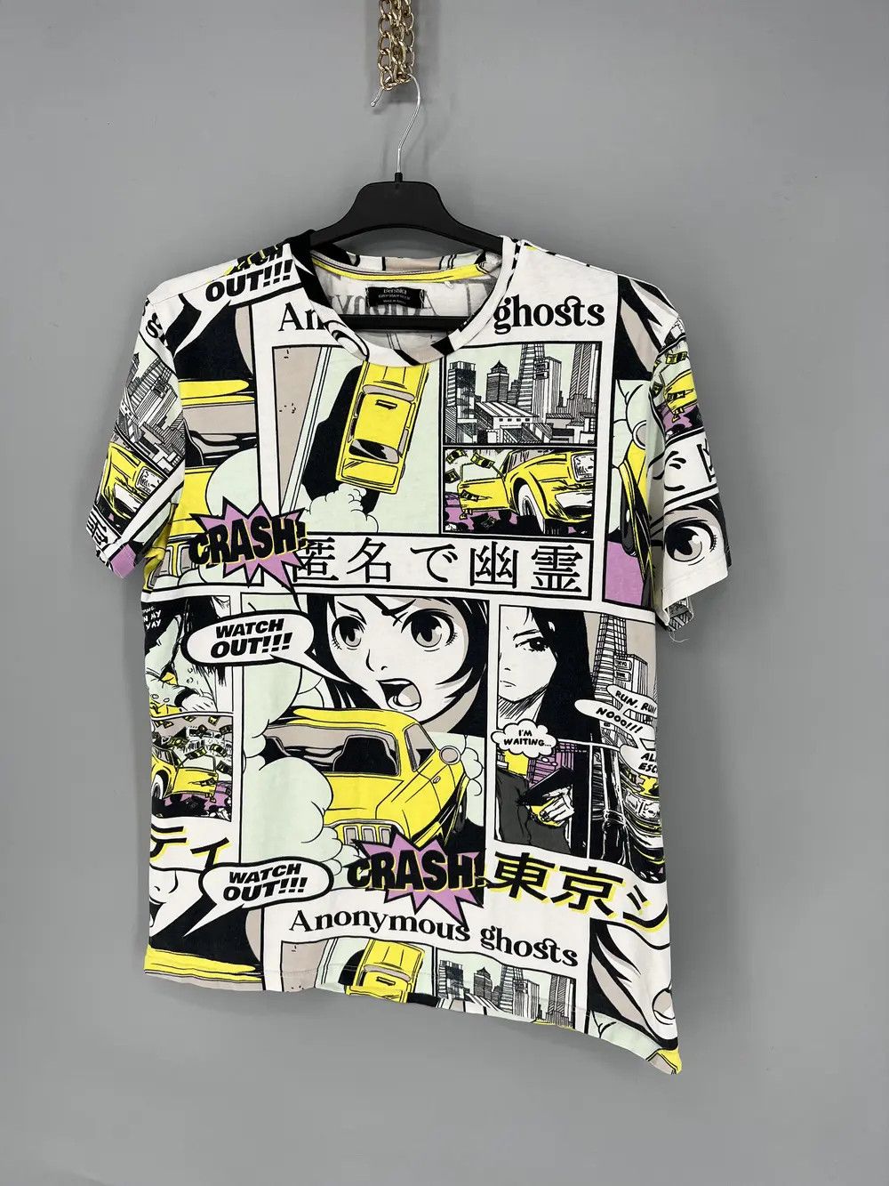 Anime Vintage Manga Panel tee Art Tee Anima Tee Graphic Tee Size US M / EU 48-50 / 2 - 3 Thumbnail