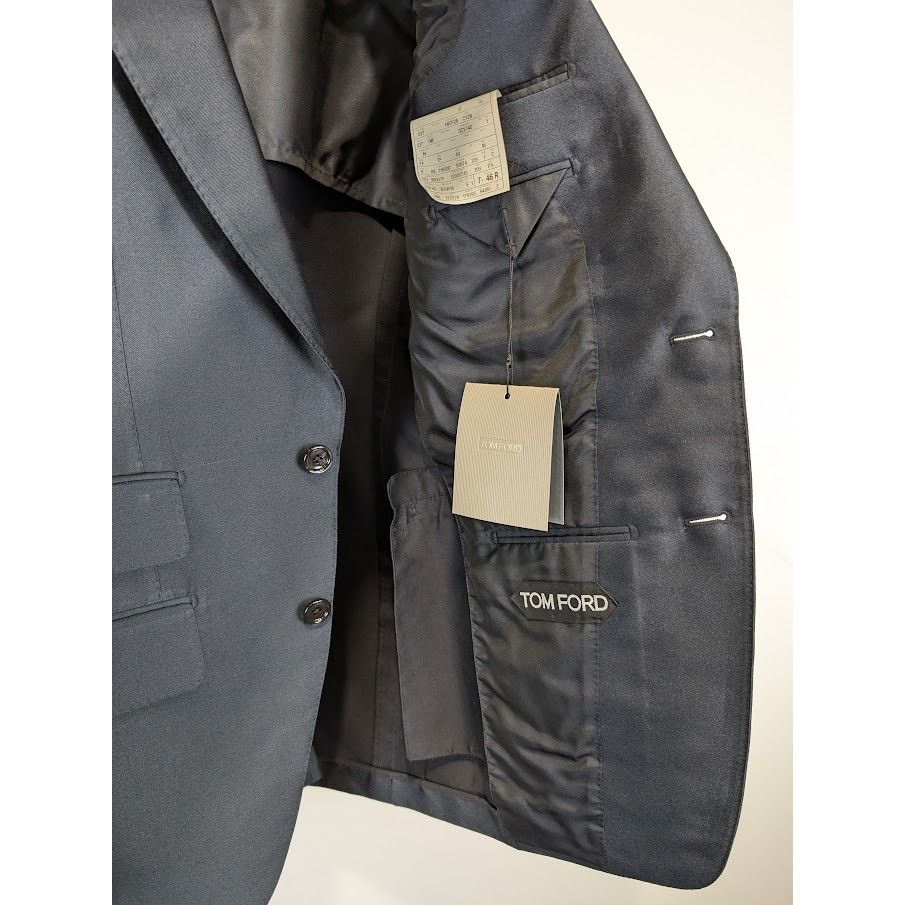 Tom Ford o1rshd1 Jacket Giacca in Dark Grey Size US S / EU 44-46 / 1 - 11 Thumbnail